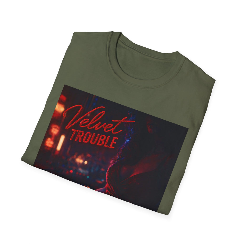 Velvet Trouble Retro Neon Band T-Shirt