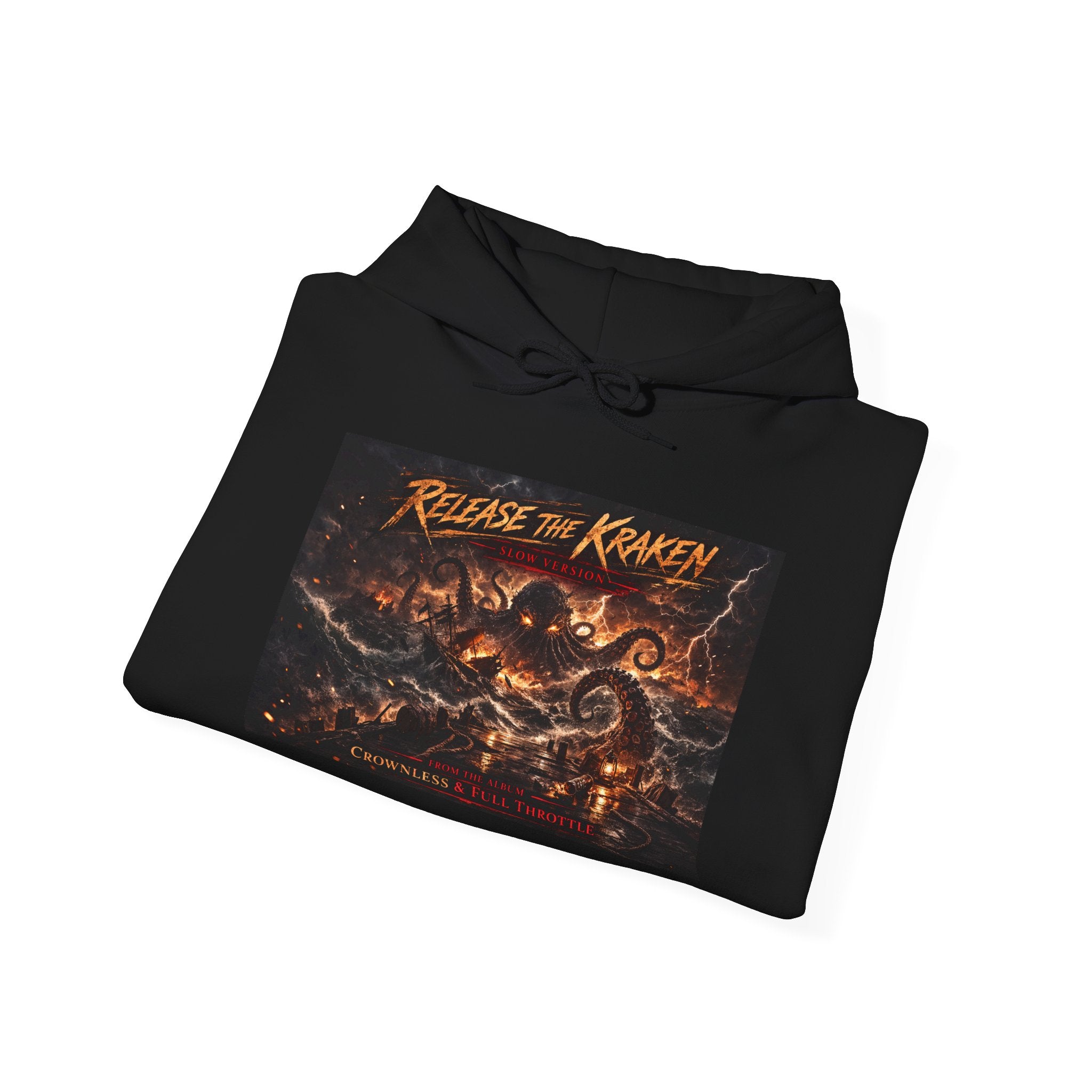 Kraken Release Hoodie Slow Version – Nautical Monster Graphic Pullover