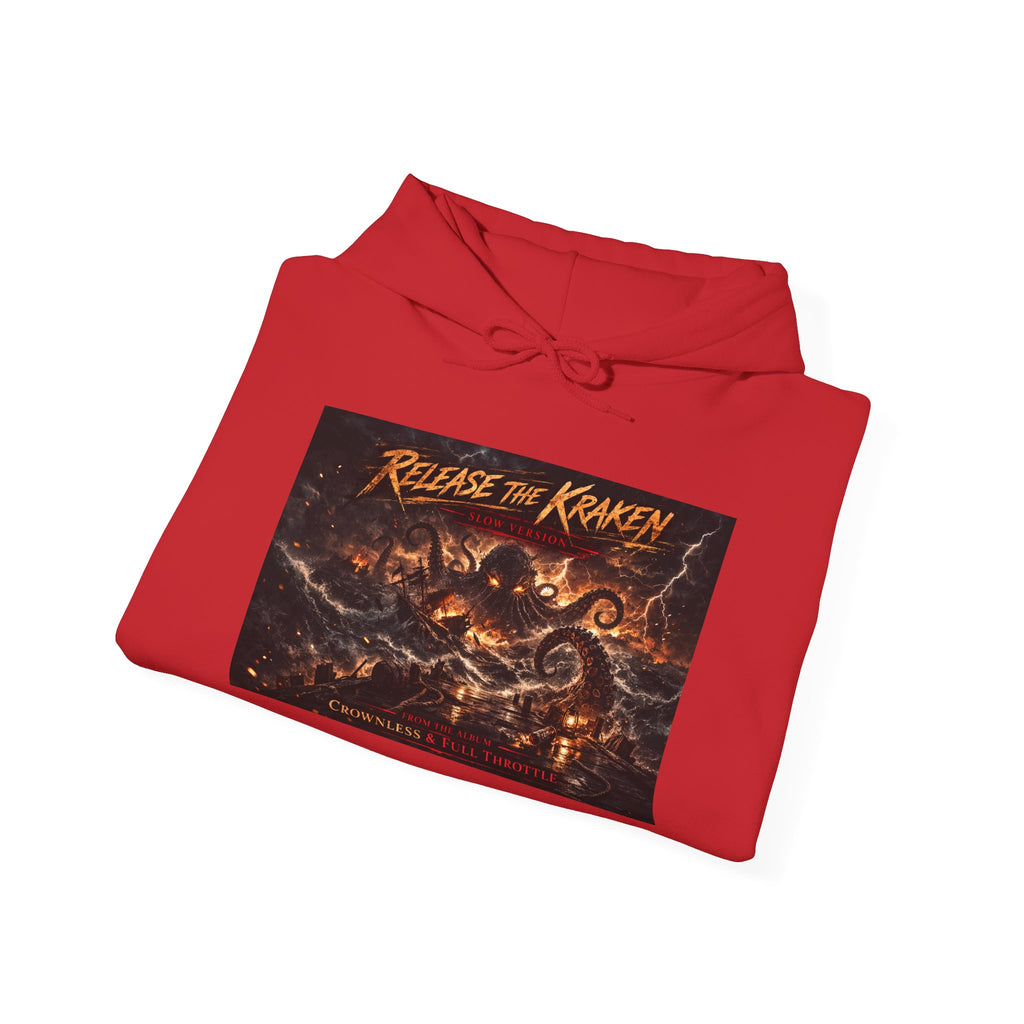 Kraken Release Hoodie Slow Version – Nautical Monster Graphic Pullover