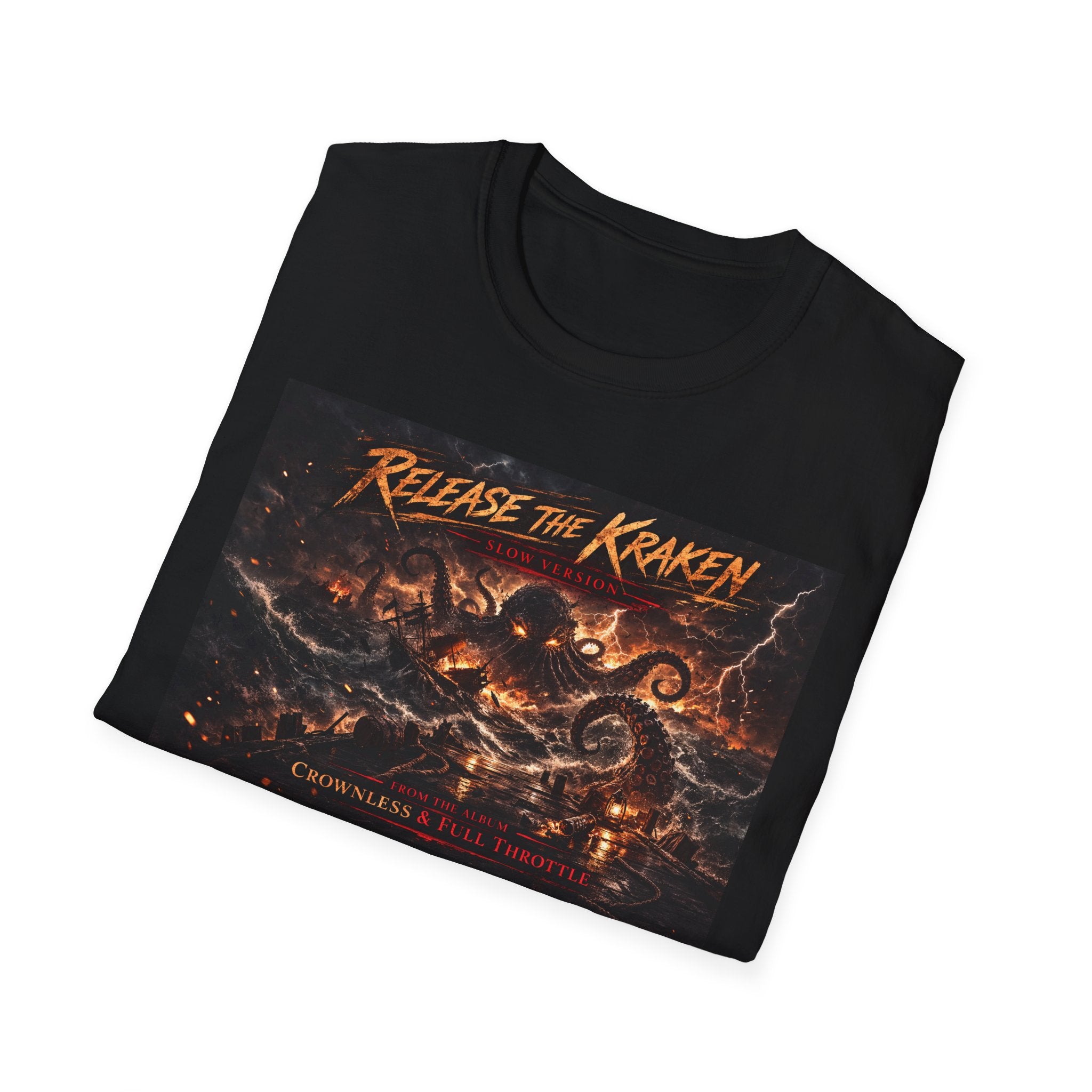 Release the Kraken T-Shirt — Nautical Kraken Monster Graphic Tee
