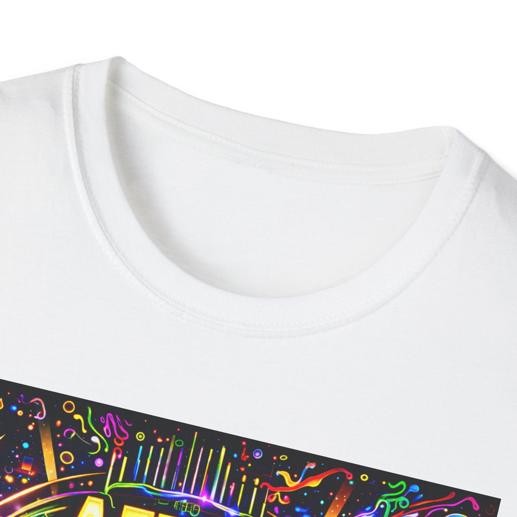 After Midnight T-Shirt  Song Cover Art From The Caribbean Calavera Album – Neon Jazz Club Graphic Tee