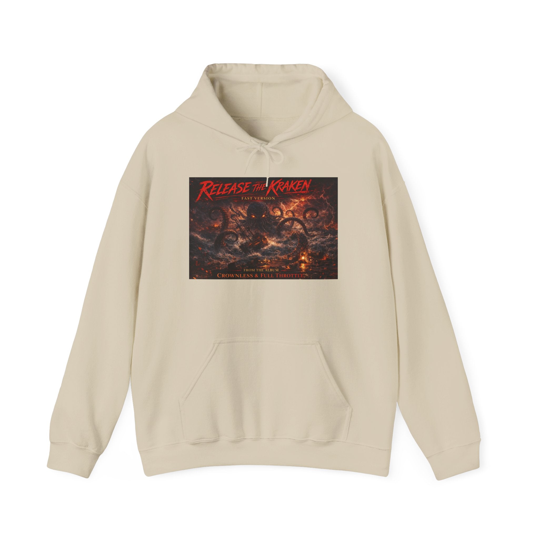 Release the Kraken Hoodie — Nautical Myth Kraken Graphic Pullover