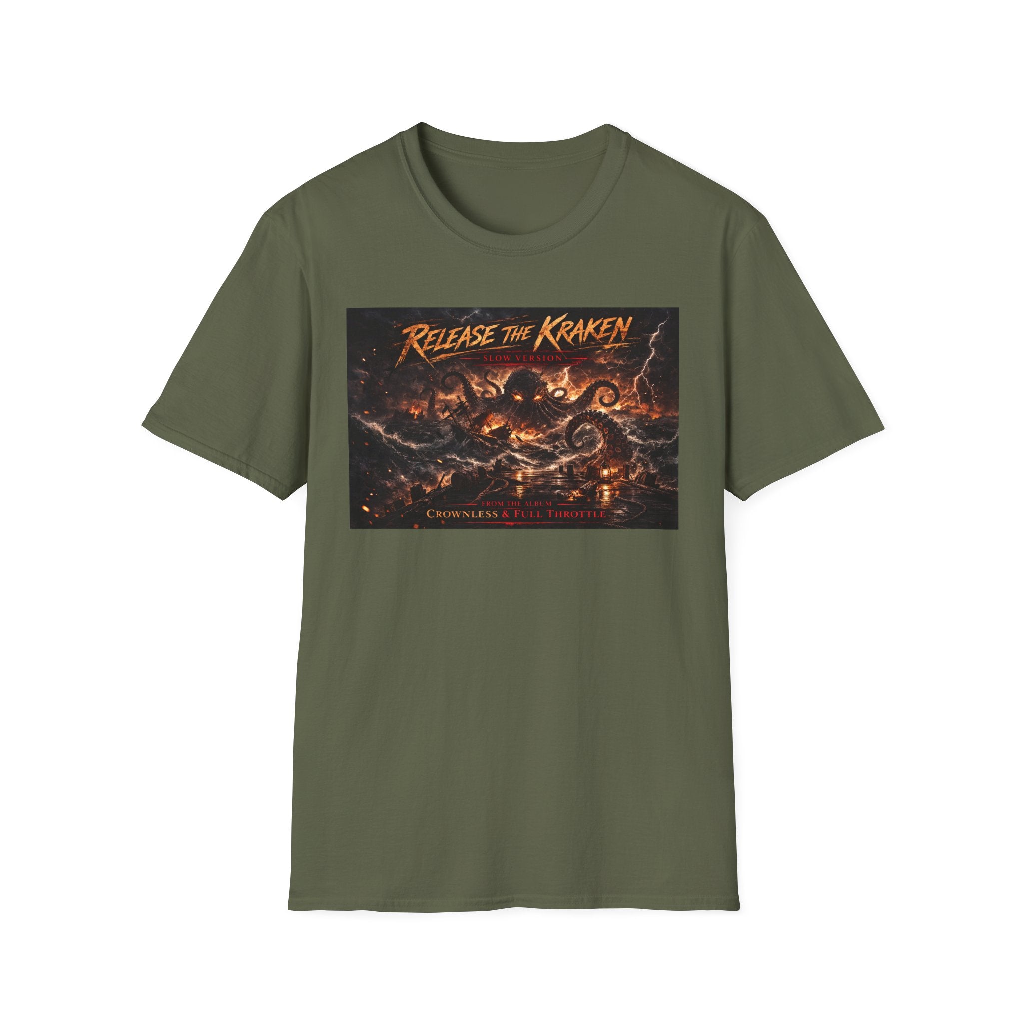 Release the Kraken T-Shirt — Nautical Kraken Monster Graphic Tee