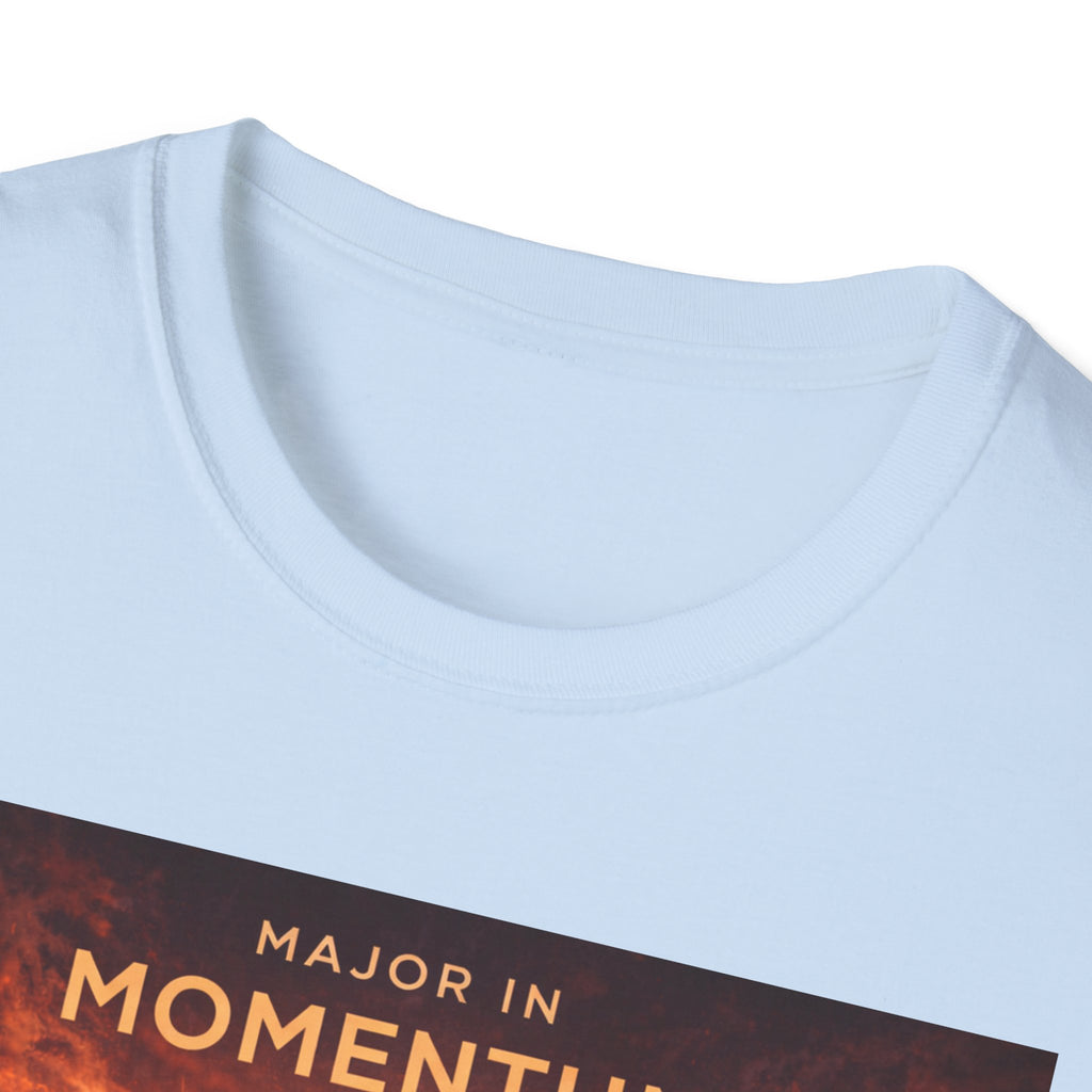 T‑Shirt – "Major in Momentum" Album Art Tee (Silhouette & Fiery Sky)