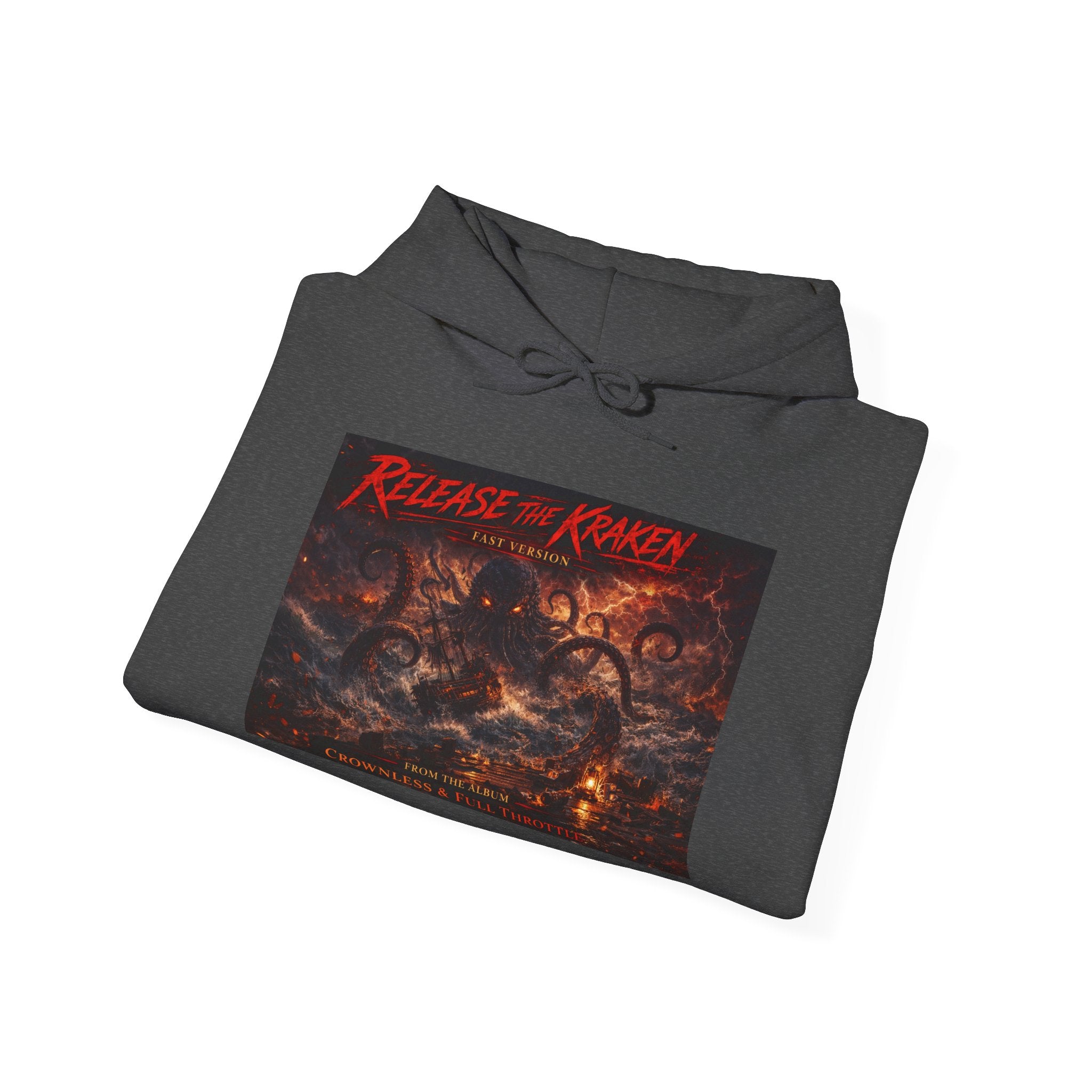 Release the Kraken Hoodie — Nautical Myth Kraken Graphic Pullover