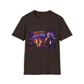 Walk Out Electric  Song Cover Art From The Caribbean Calavera Album Hoodie Retro Tee — “Walk In Plain, Walk Out Electric” Vintage Cyberpunk T-Shirt