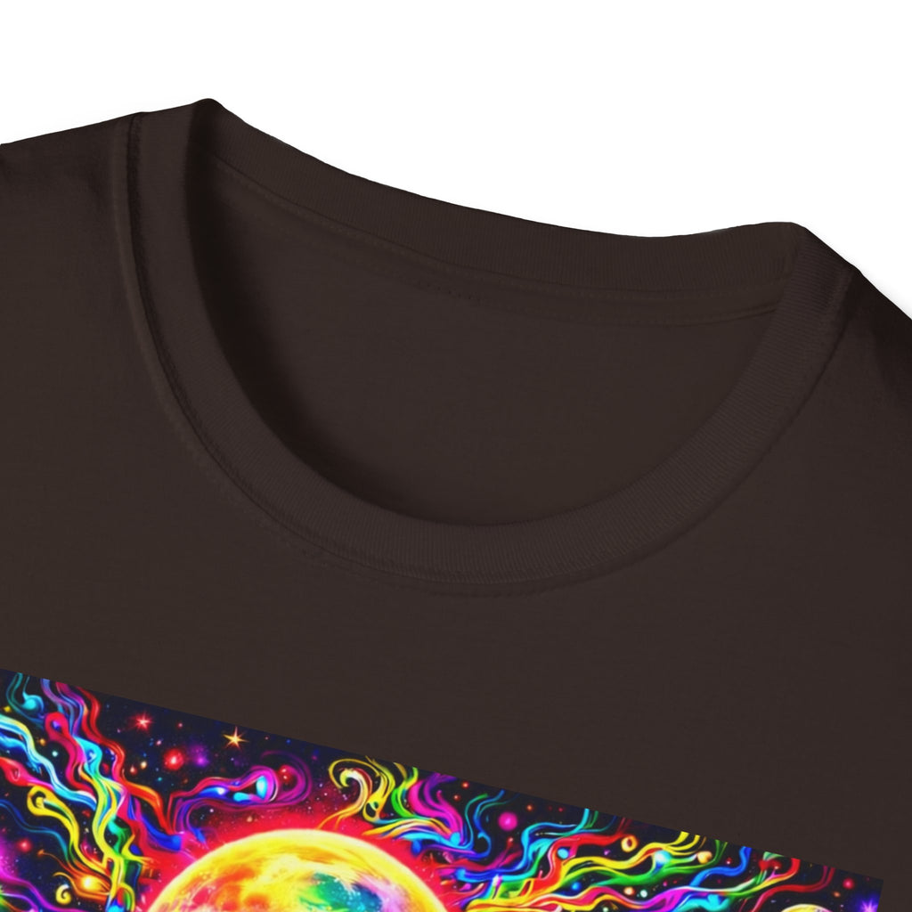 After Midnight T-Shirt Song Cover Art From The Caribbean Calavera Album  — Neon Retro Sunset Vaporwave Tee