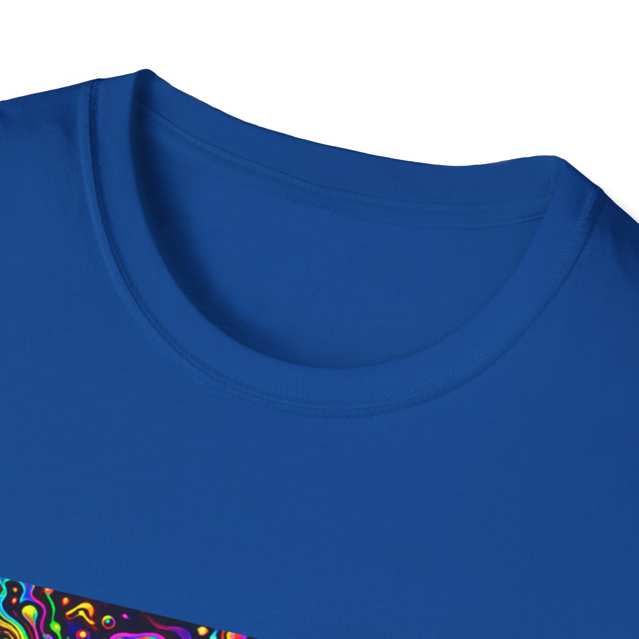 Funkify Graphic T‑Shirt   Song Cover Art From The Caribbean Calavera Album — Psychedelic Neon Music Art Tee