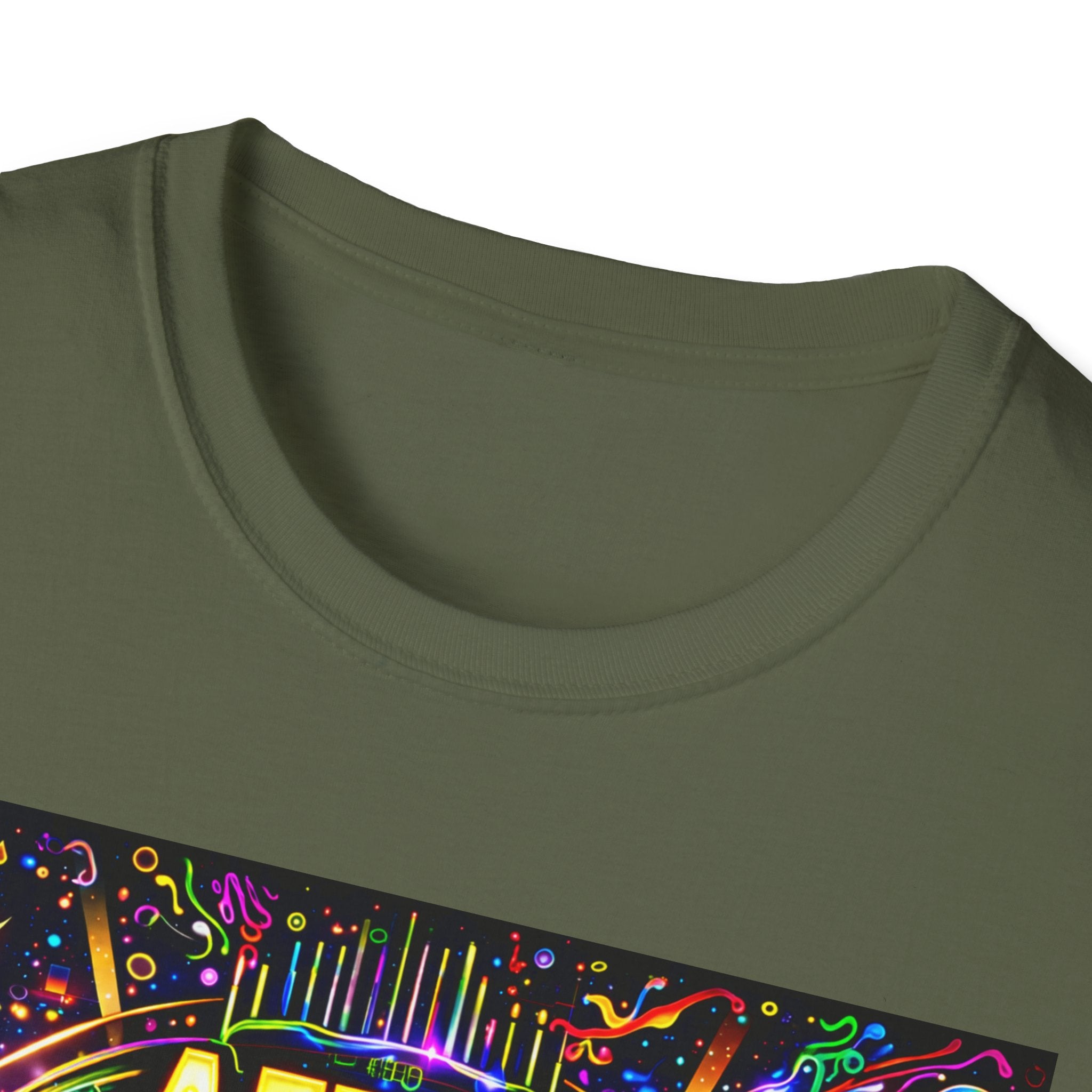 After Midnight T-Shirt  Song Cover Art From The Caribbean Calavera Album – Neon Jazz Club Graphic Tee