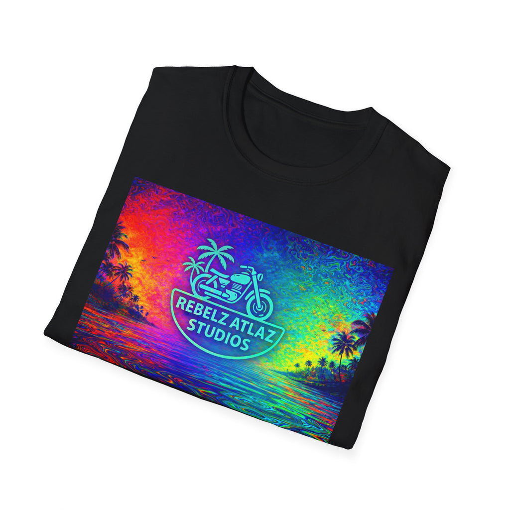Rebelz Atlaz Studios Tropical Sunset T-Shirt