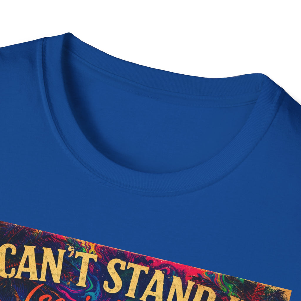I Can't Stand It So I Dance T-Shirt —   Song Cover Art From The Caribbean Calavera Album  Day of the Dead Skeleton Festival Tee