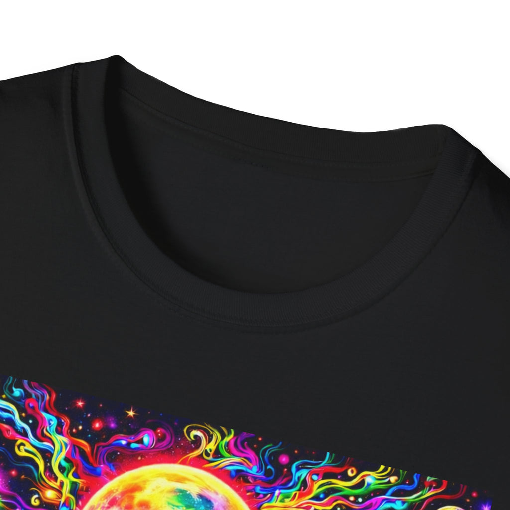 After Midnight T-Shirt Song Cover Art From The Caribbean Calavera Album  — Neon Retro Sunset Vaporwave Tee