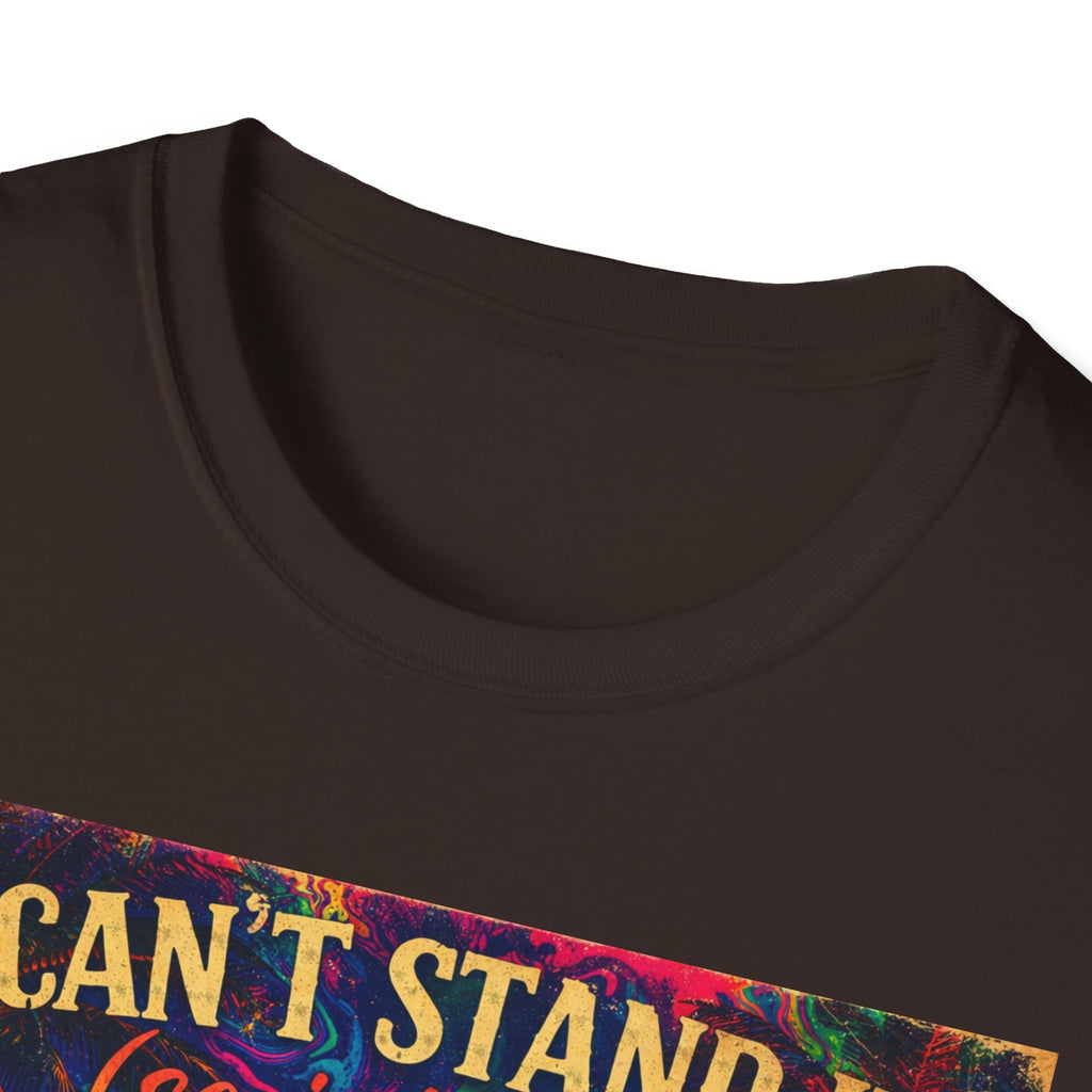 I Can't Stand It So I Dance T-Shirt —   Song Cover Art From The Caribbean Calavera Album  Day of the Dead Skeleton Festival Tee