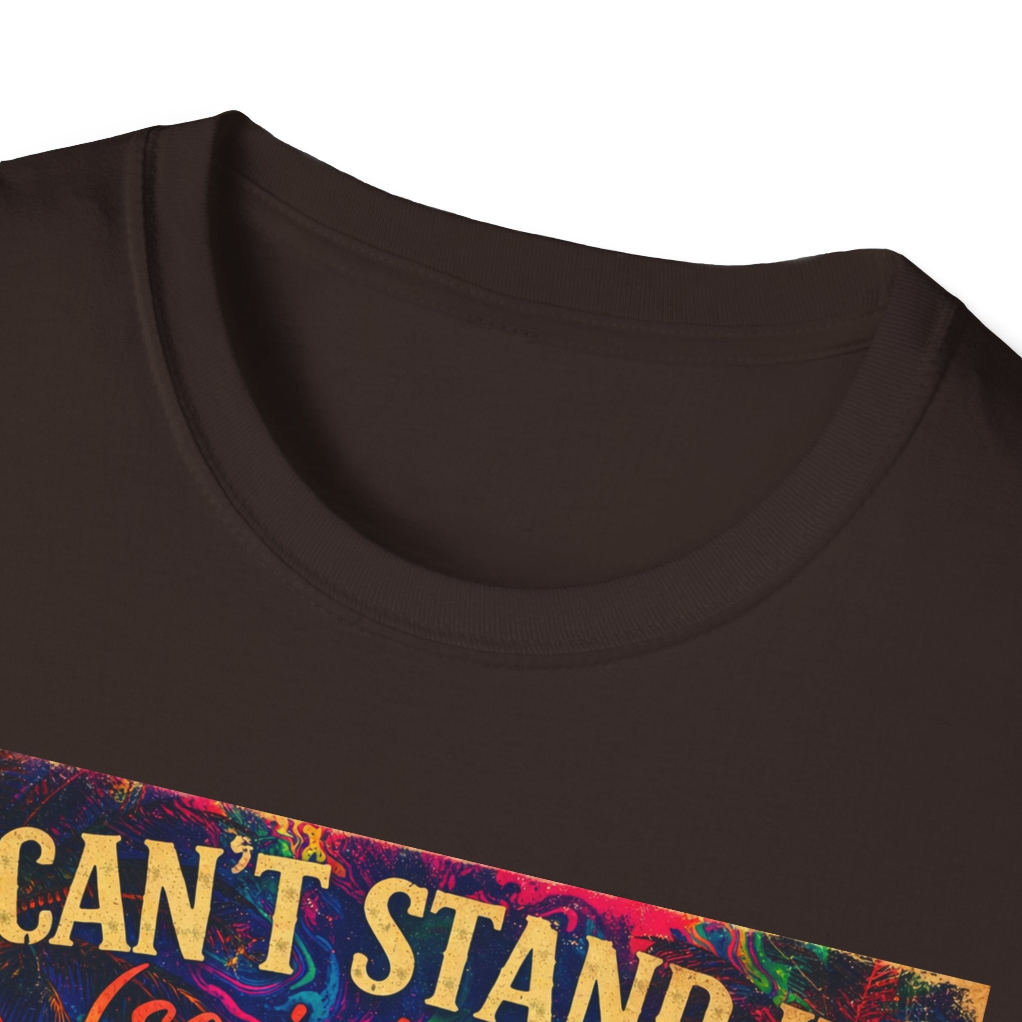 I Can't Stand It So I Dance T-Shirt —   Song Cover Art From The Caribbean Calavera Album  Day of the Dead Skeleton Festival Tee