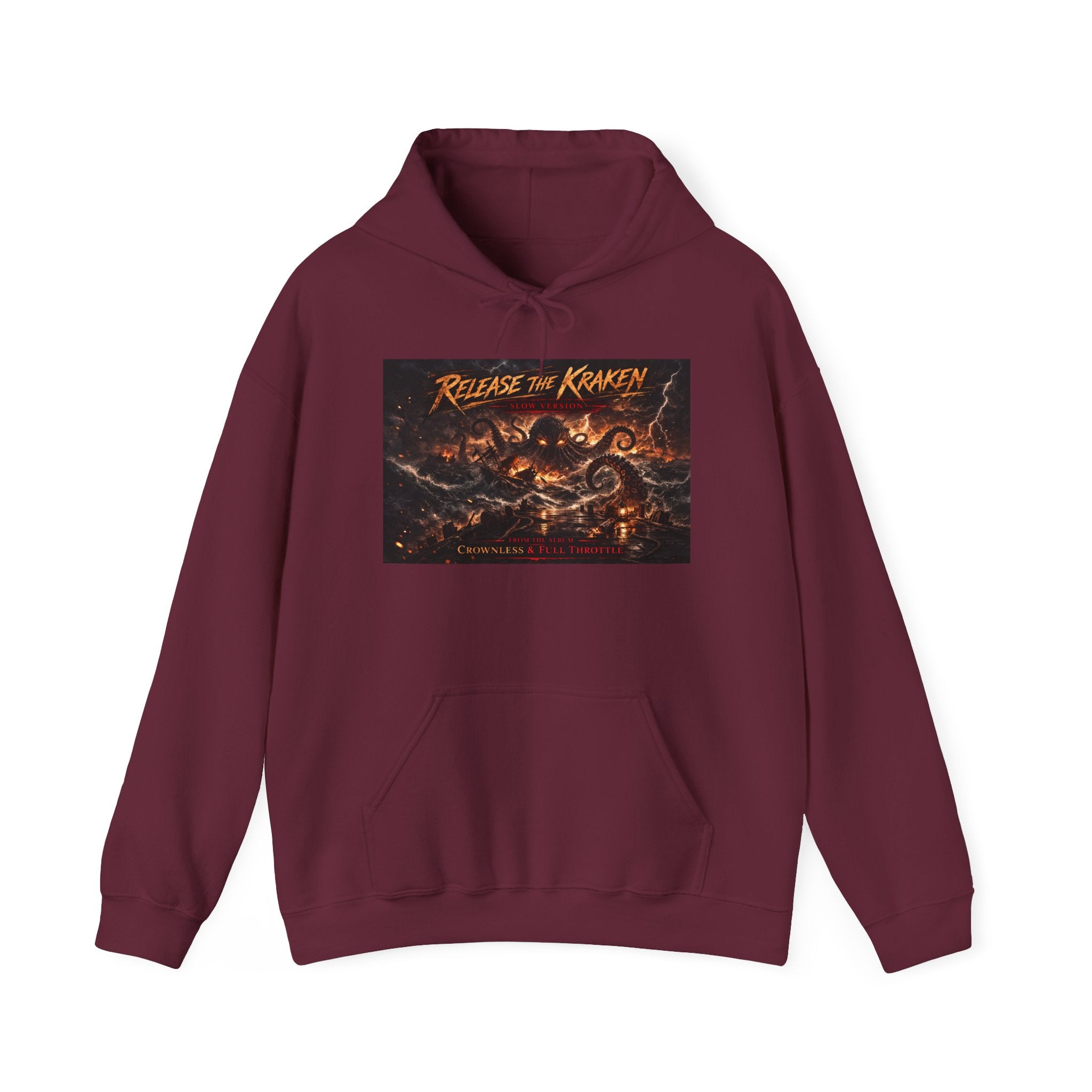 Kraken Release Hoodie Slow Version – Nautical Monster Graphic Pullover