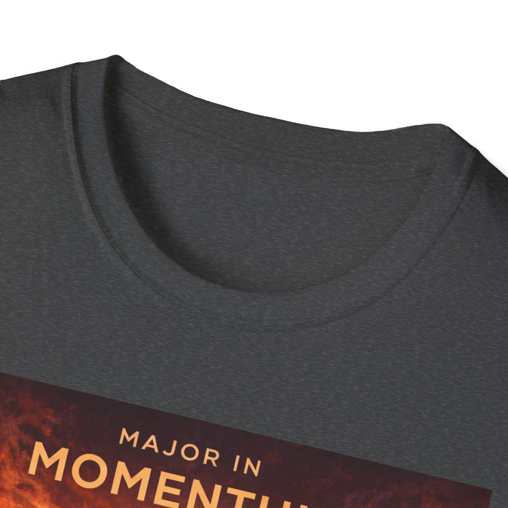 T‑Shirt – "Major in Momentum" Album Art Tee (Silhouette & Fiery Sky)