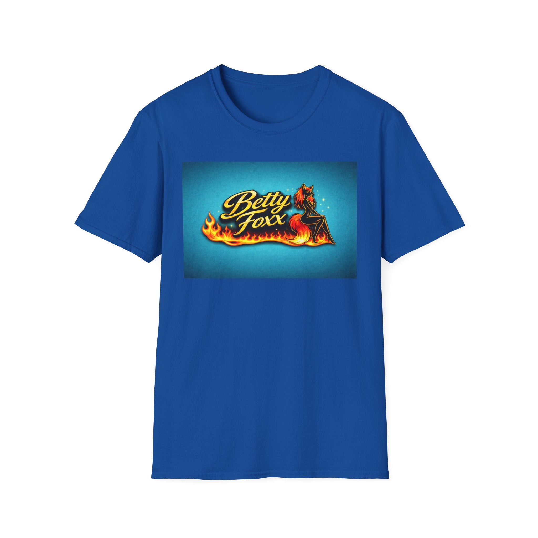 Betty Foxx Retro Flame Logo T-Shirt