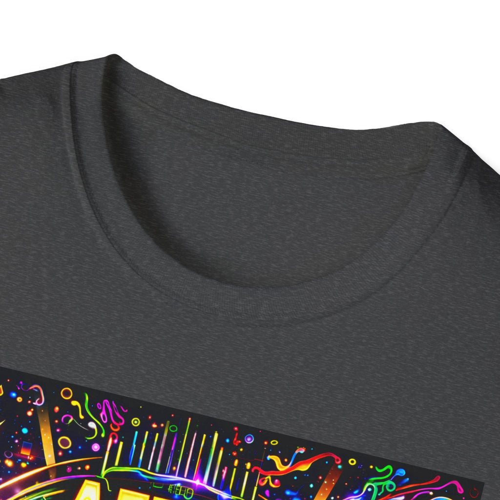 After Midnight T-Shirt  Song Cover Art From The Caribbean Calavera Album – Neon Jazz Club Graphic Tee