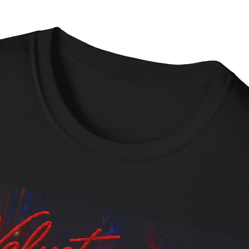 Velvet Trouble Retro Neon Band T-Shirt