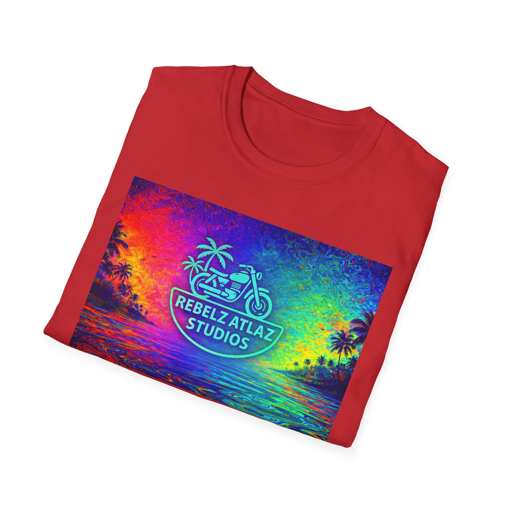 Rebelz Atlaz Studios Tropical Sunset T-Shirt