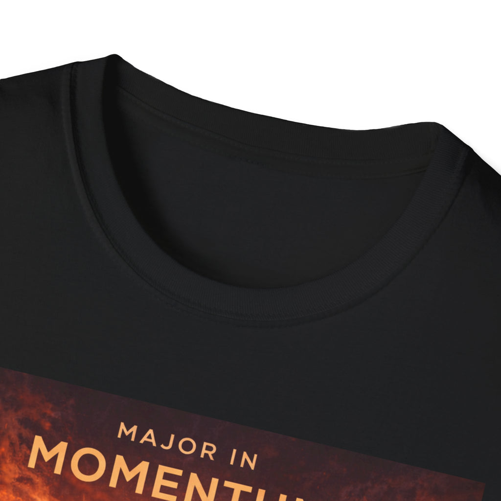 T‑Shirt – "Major in Momentum" Album Art Tee (Silhouette & Fiery Sky)