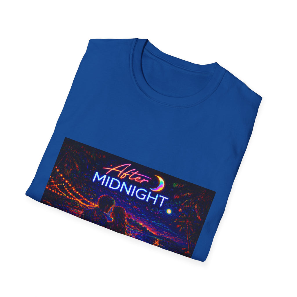 After Midnight Song Cover Art From The Caribbean Calavera Album Hoodie Graphic T-Shirt — Neon City Nightscape Tee