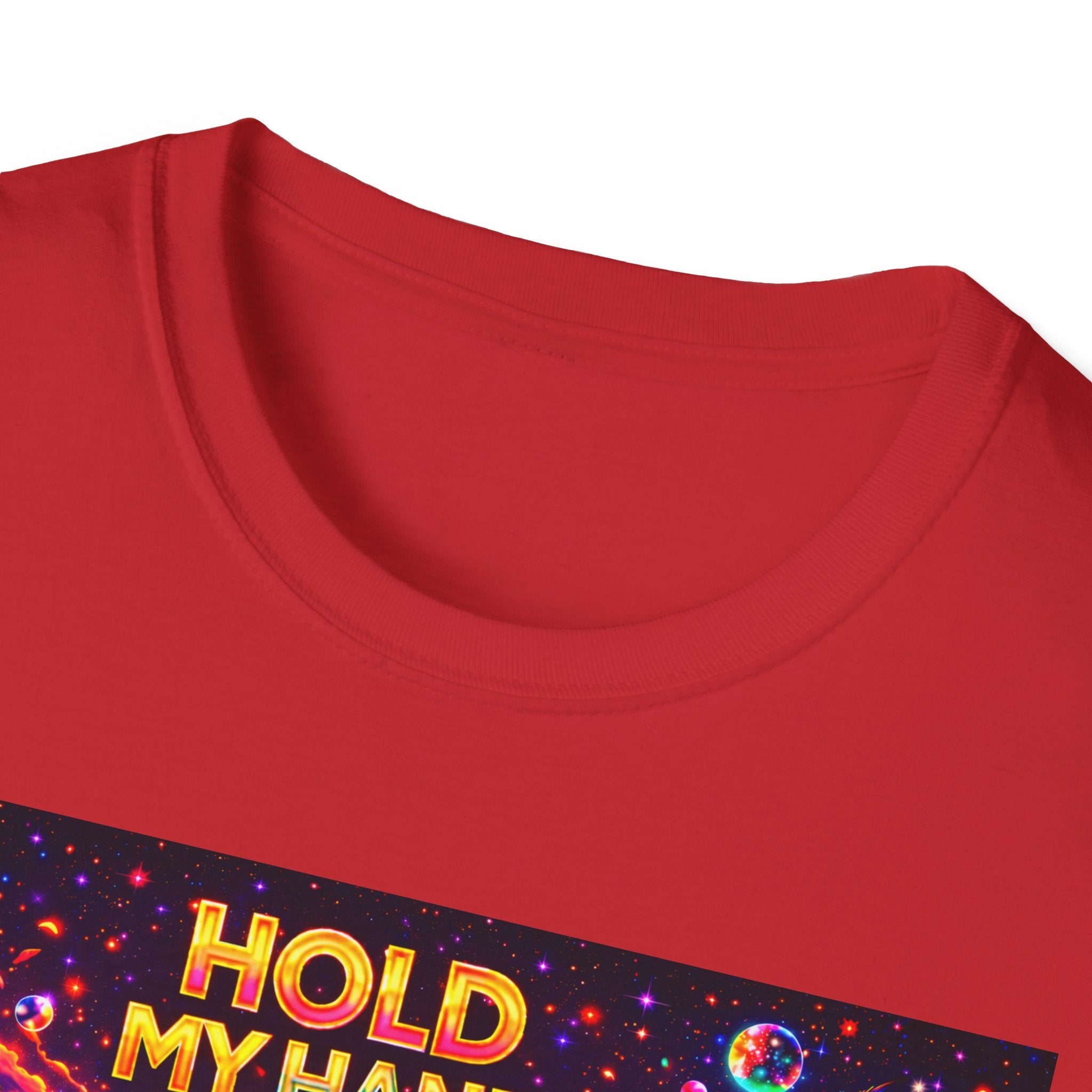 Hold My Hand T-Shirt  Song Cover Art From The Caribbean Calavera Album — Retro Sunset Hands Graphic Tee