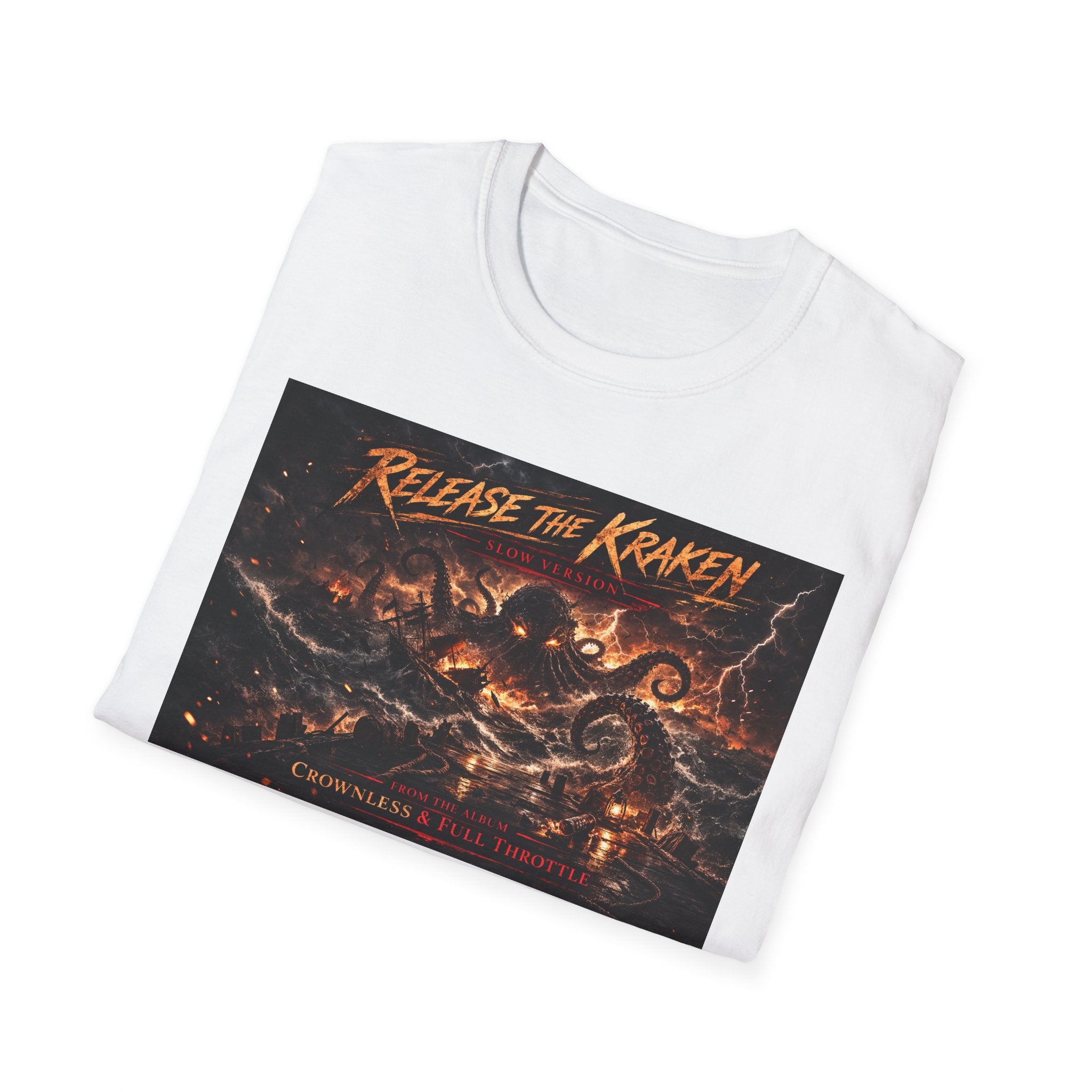 Release the Kraken T-Shirt — Nautical Kraken Monster Graphic Tee