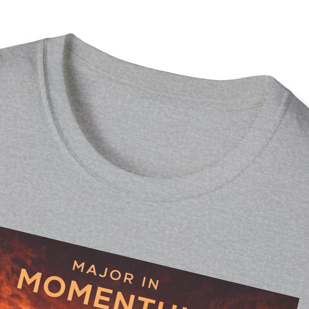 T‑Shirt – "Major in Momentum" Album Art Tee (Silhouette & Fiery Sky)