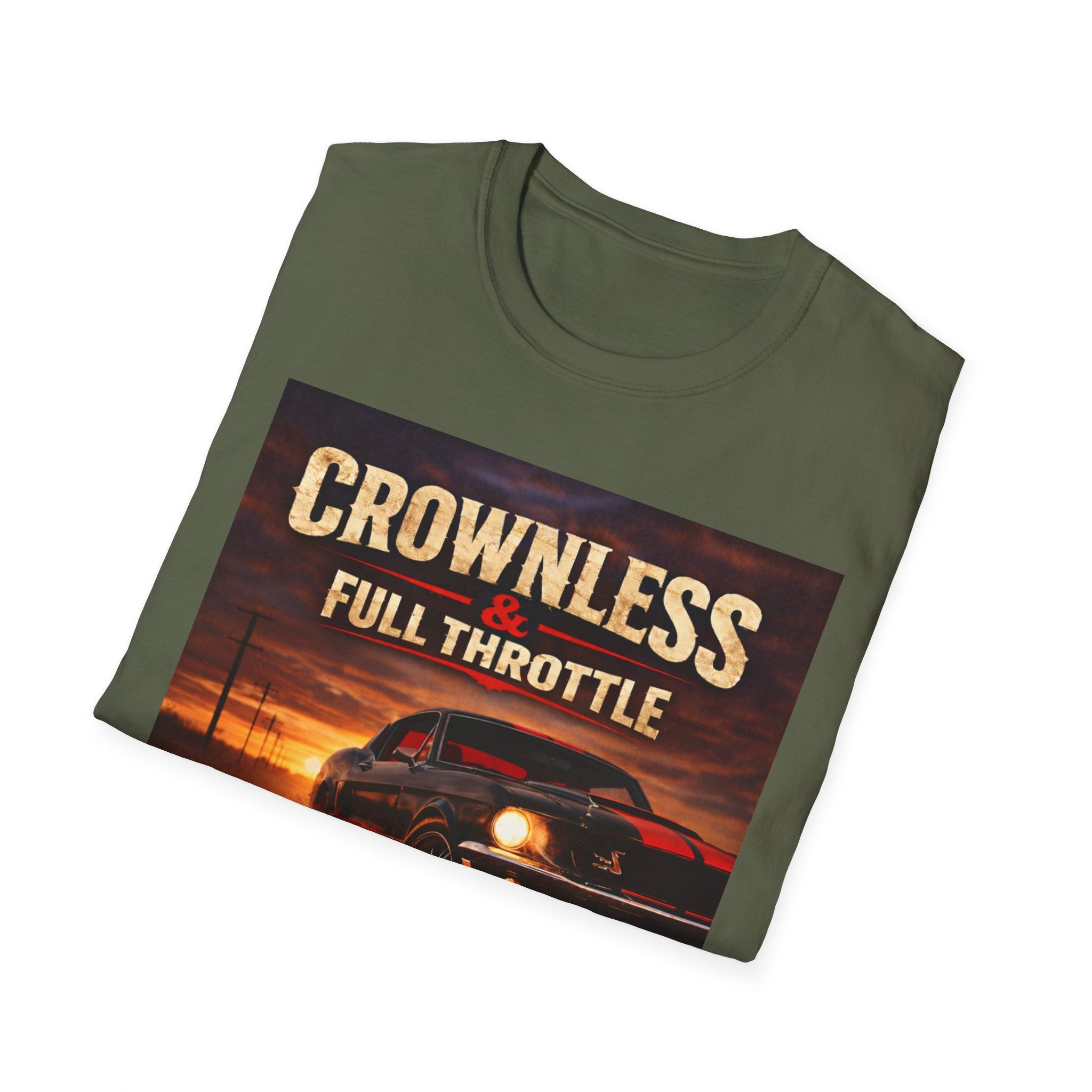 Crownless & Full Throttle Album T-Shirt