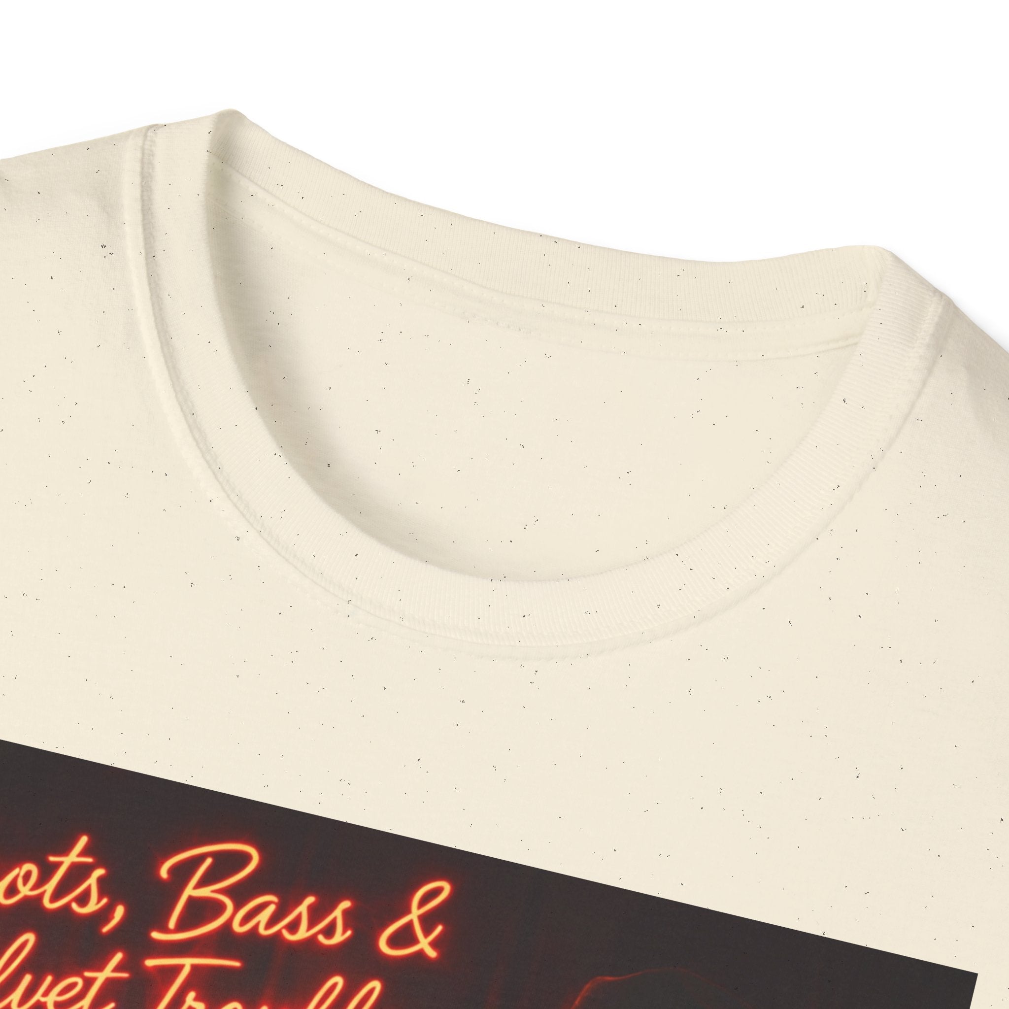 "Boots, Bass & Velvet Trouble" Retro Music Tee Vintage Rock T-Shirt —