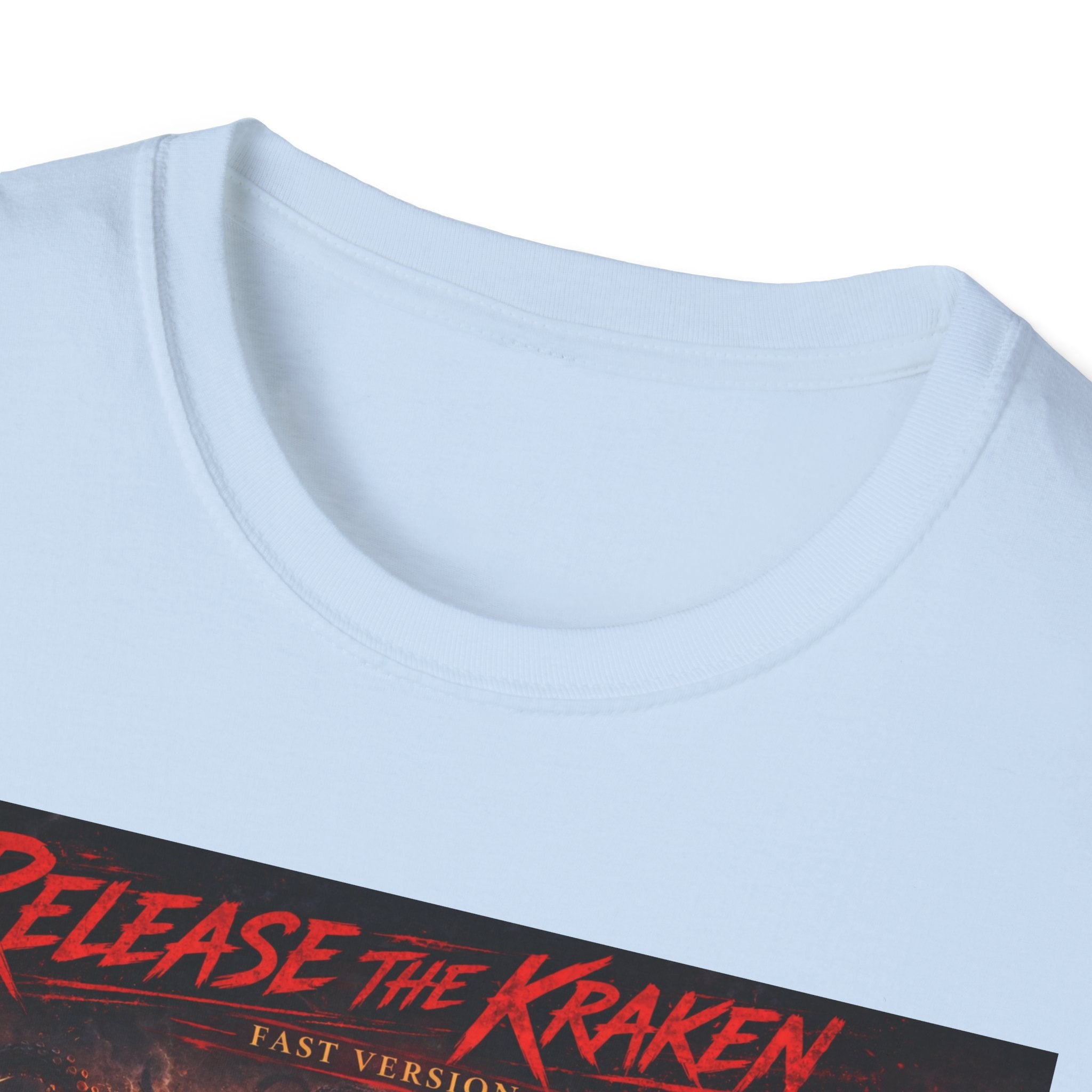 T-Shirt — 'Release the Kraken' Retro Nautical Kraken Graphic Tee