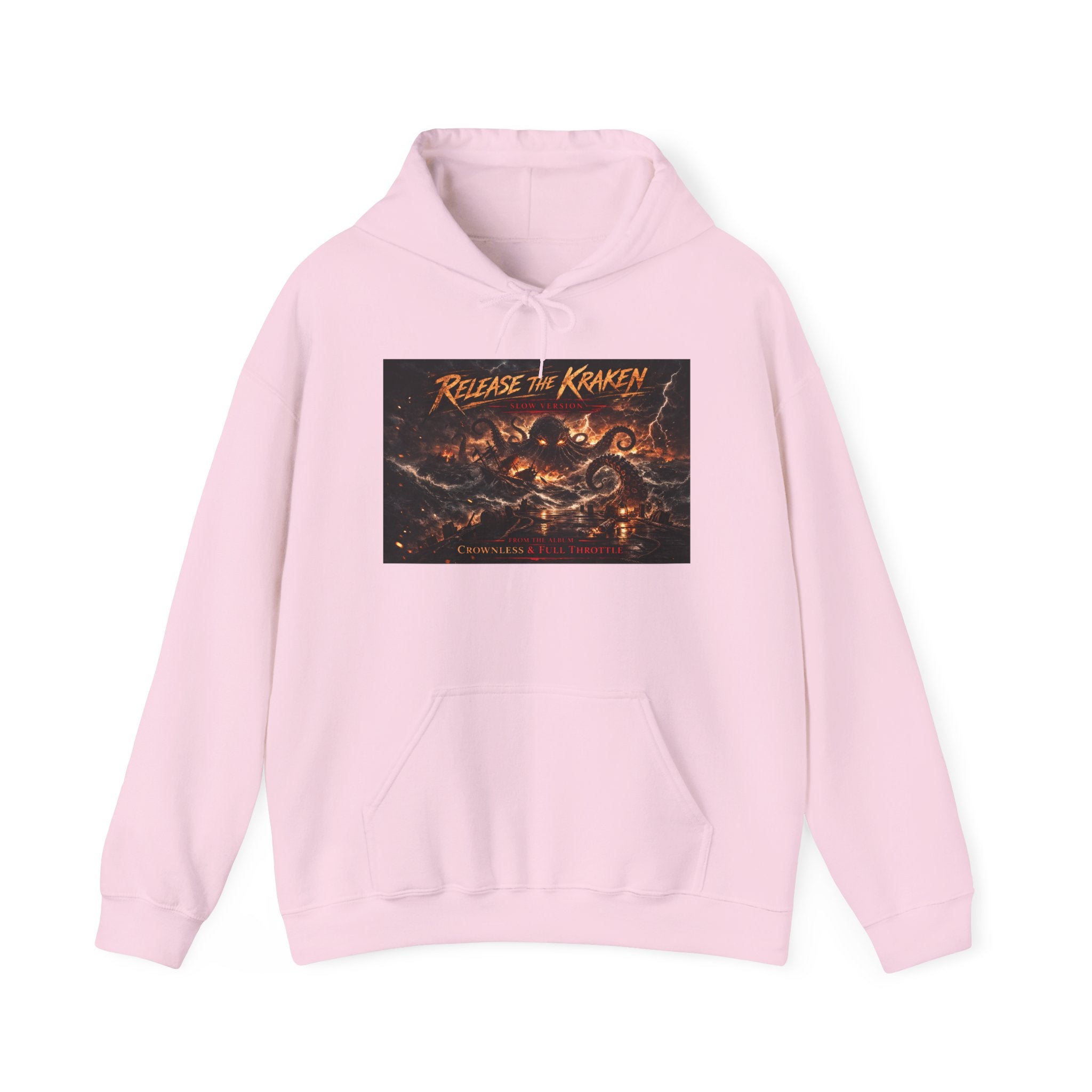 Kraken Release Hoodie Slow Version – Nautical Monster Graphic Pullover