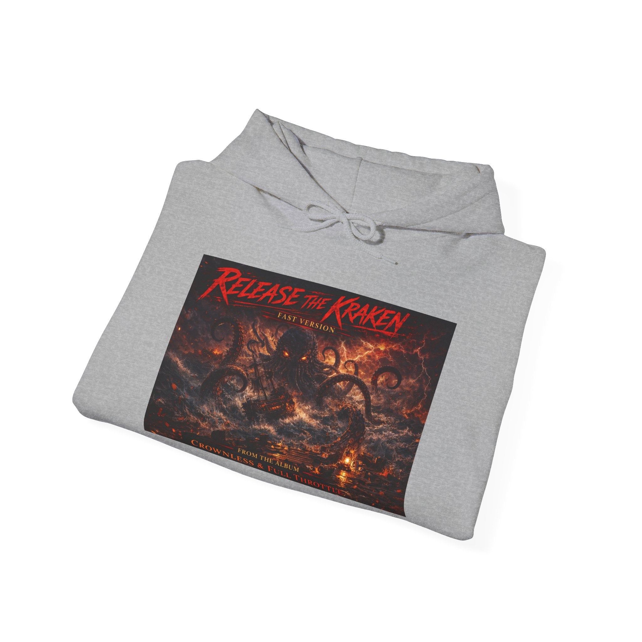 Release the Kraken Hoodie — Nautical Myth Kraken Graphic Pullover