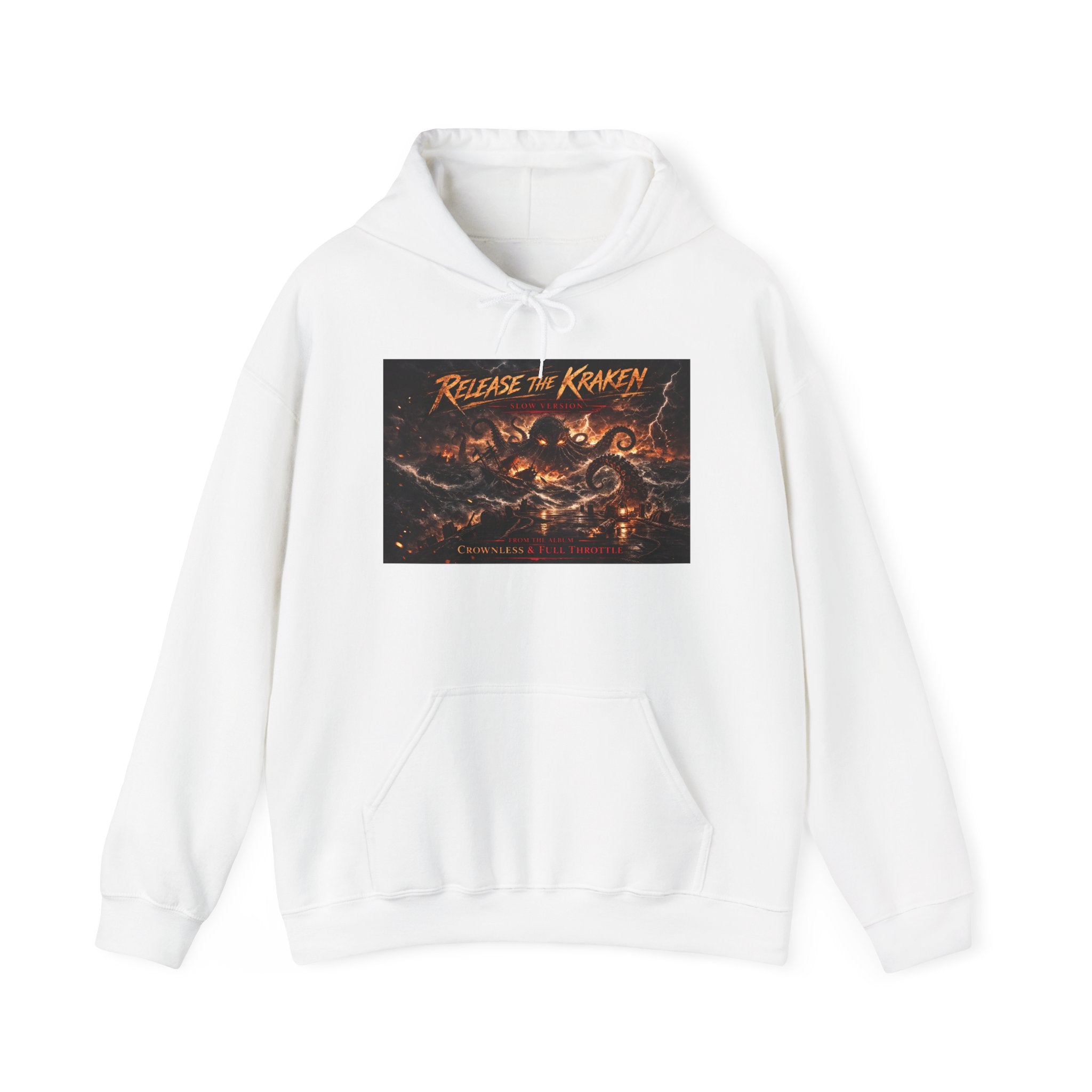 Kraken Release Hoodie Slow Version – Nautical Monster Graphic Pullover