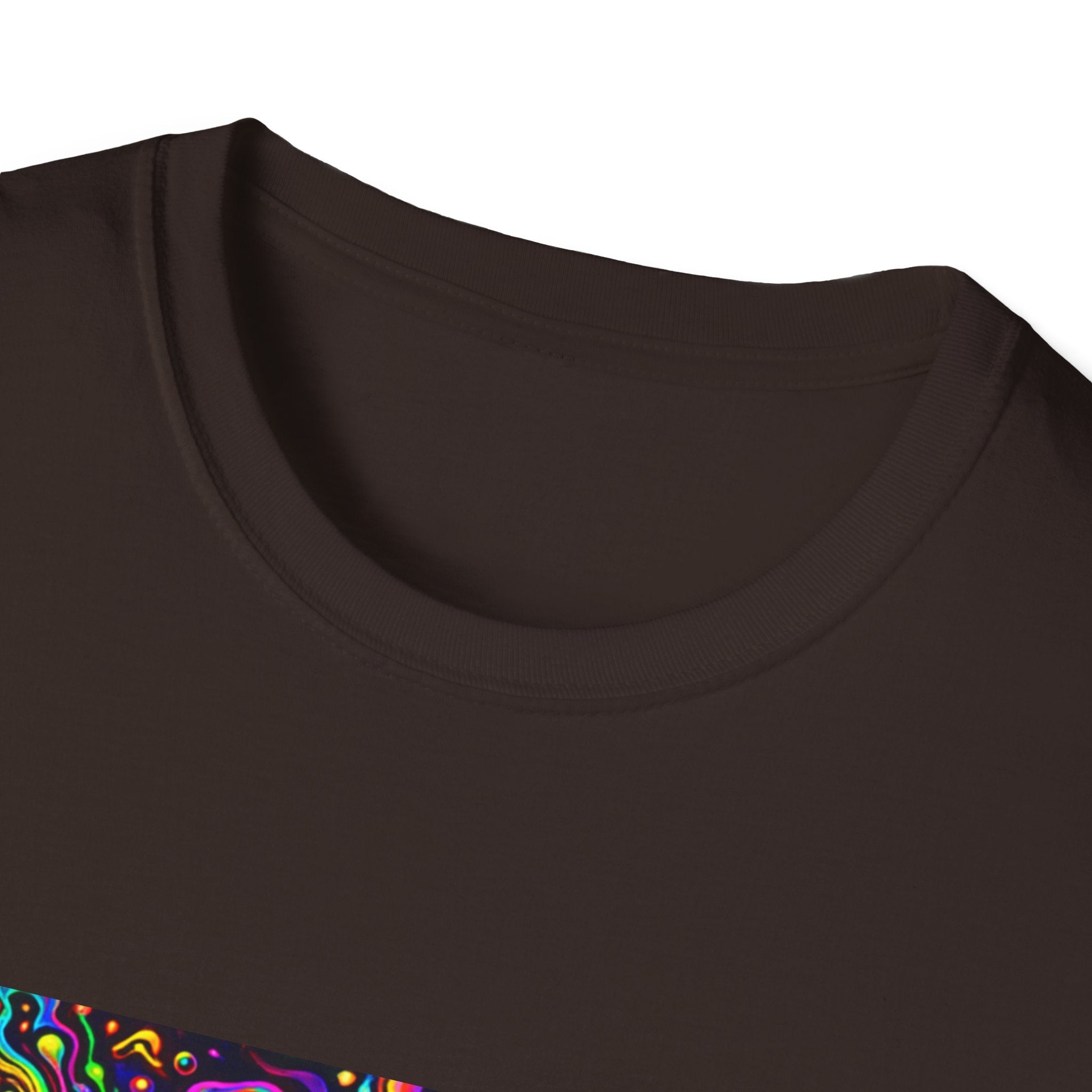 Funkify Graphic T‑Shirt   Song Cover Art From The Caribbean Calavera Album — Psychedelic Neon Music Art Tee