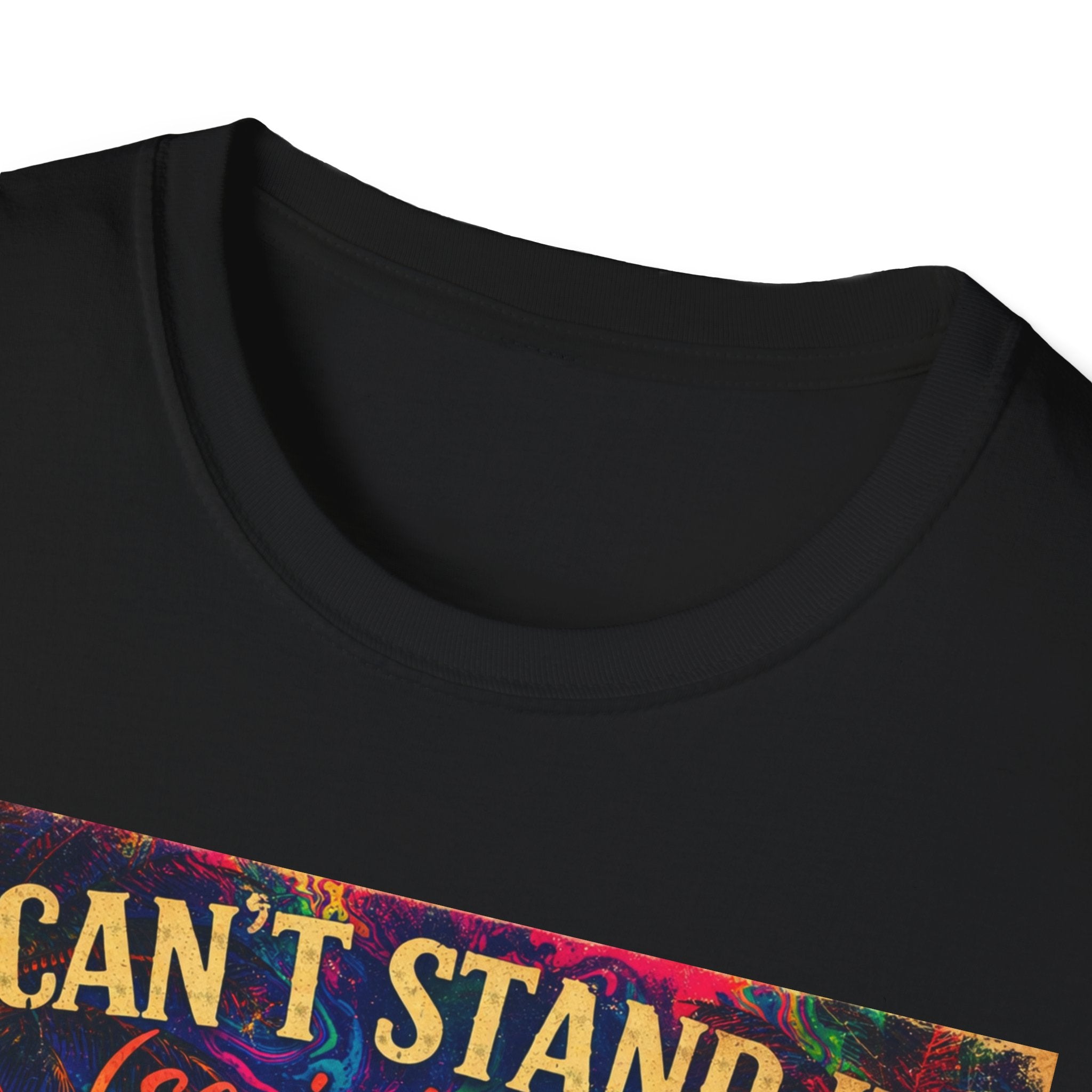 I Can't Stand It So I Dance T-Shirt —   Song Cover Art From The Caribbean Calavera Album  Day of the Dead Skeleton Festival Tee