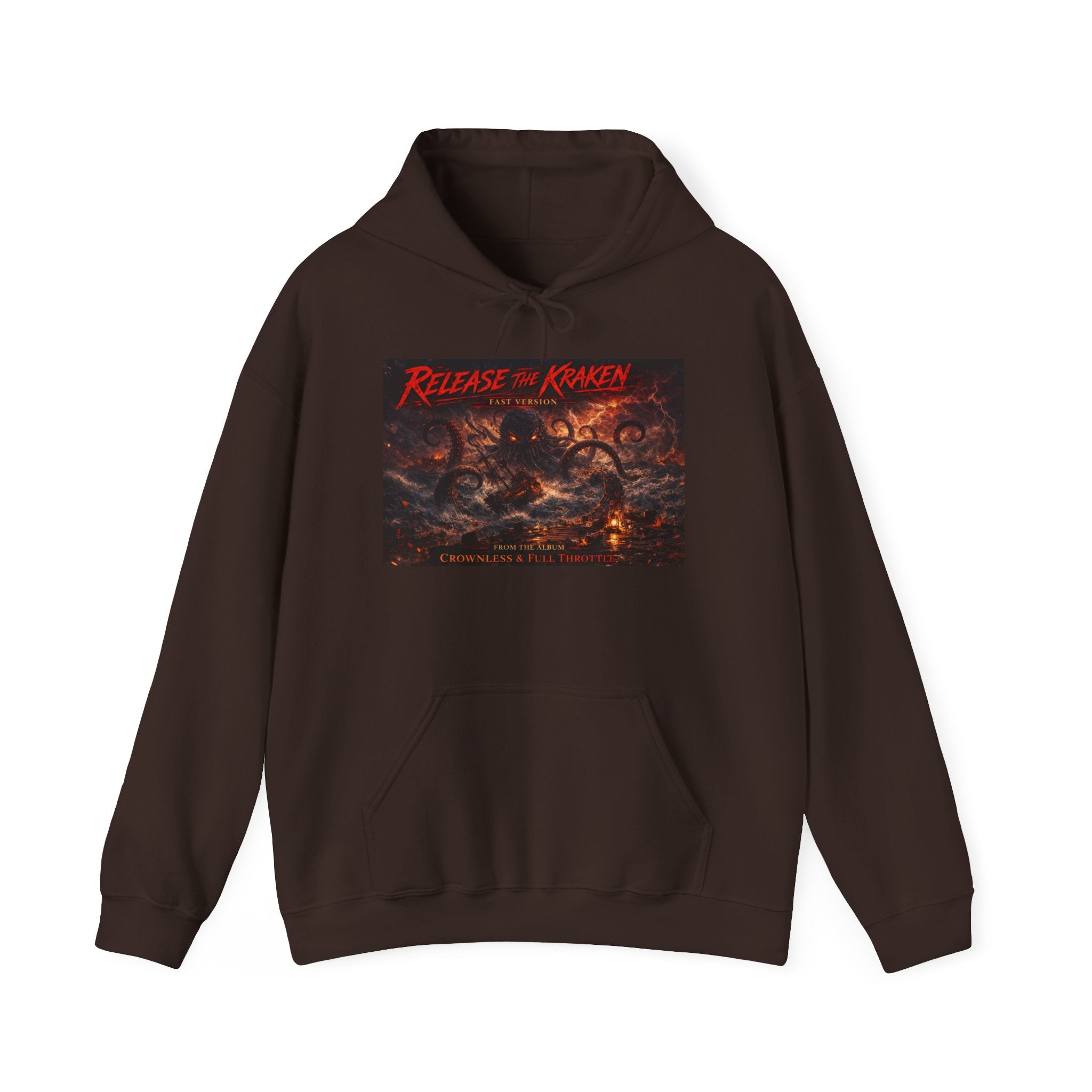 Release the Kraken Hoodie — Nautical Myth Kraken Graphic Pullover