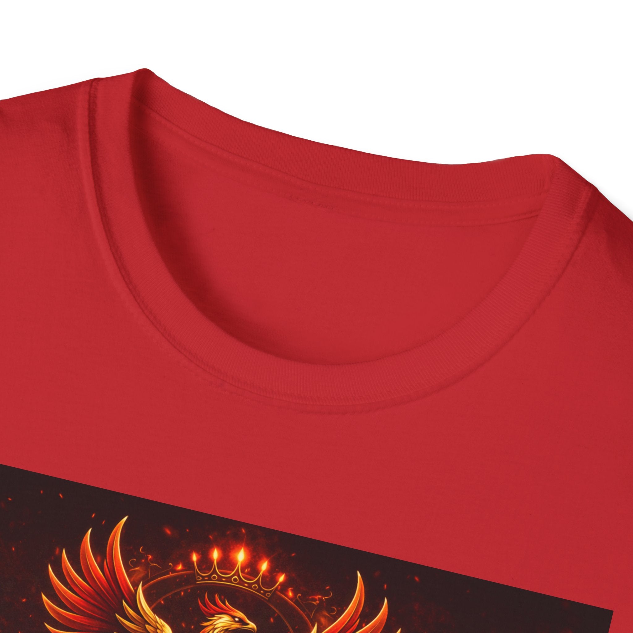 Rebelz Atlaz Film Studios Logo  Phoenix Skull T-Shirt