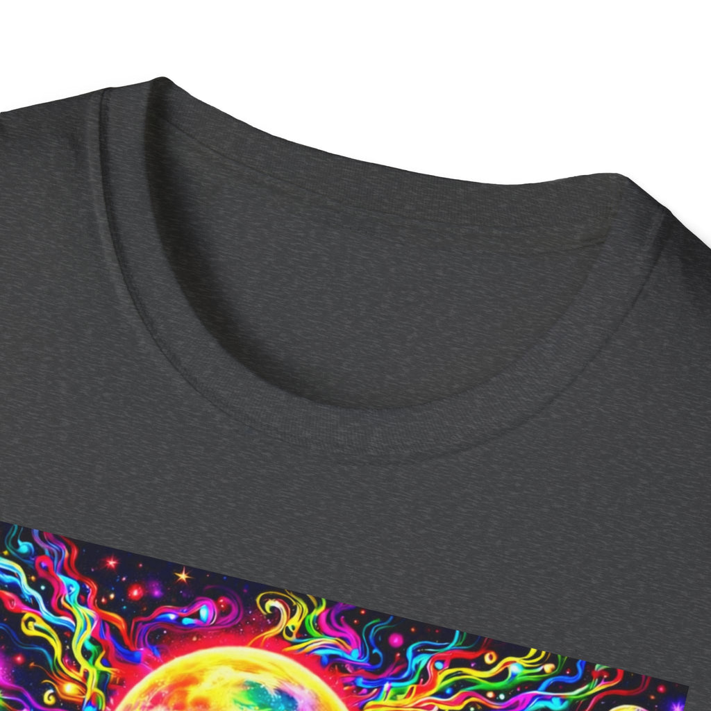 After Midnight T-Shirt Song Cover Art From The Caribbean Calavera Album  — Neon Retro Sunset Vaporwave Tee
