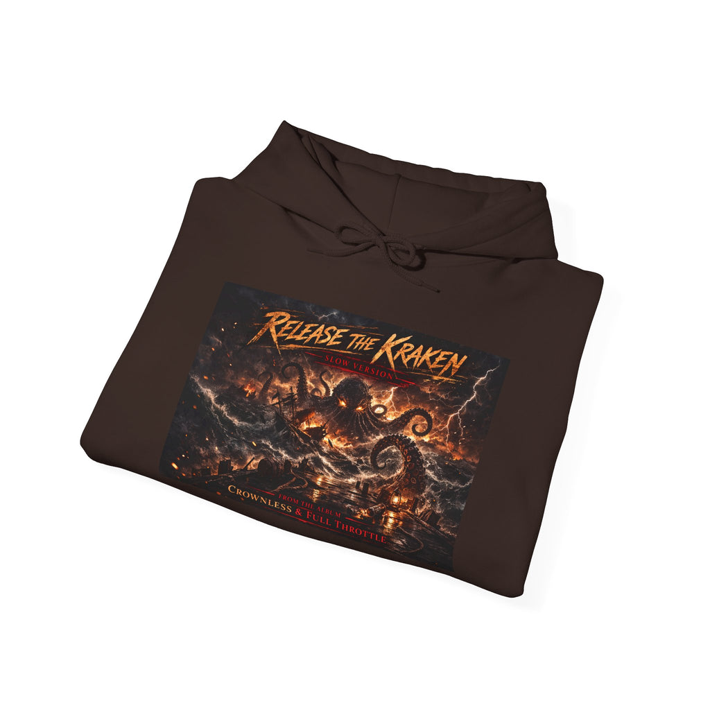 Kraken Release Hoodie Slow Version – Nautical Monster Graphic Pullover