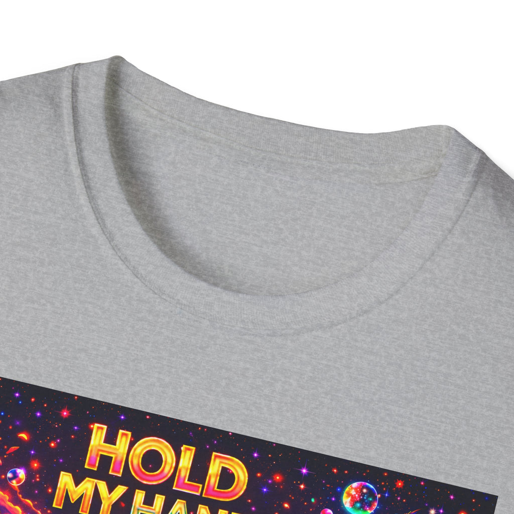 Hold My Hand T-Shirt  Song Cover Art From The Caribbean Calavera Album — Retro Sunset Hands Graphic Tee