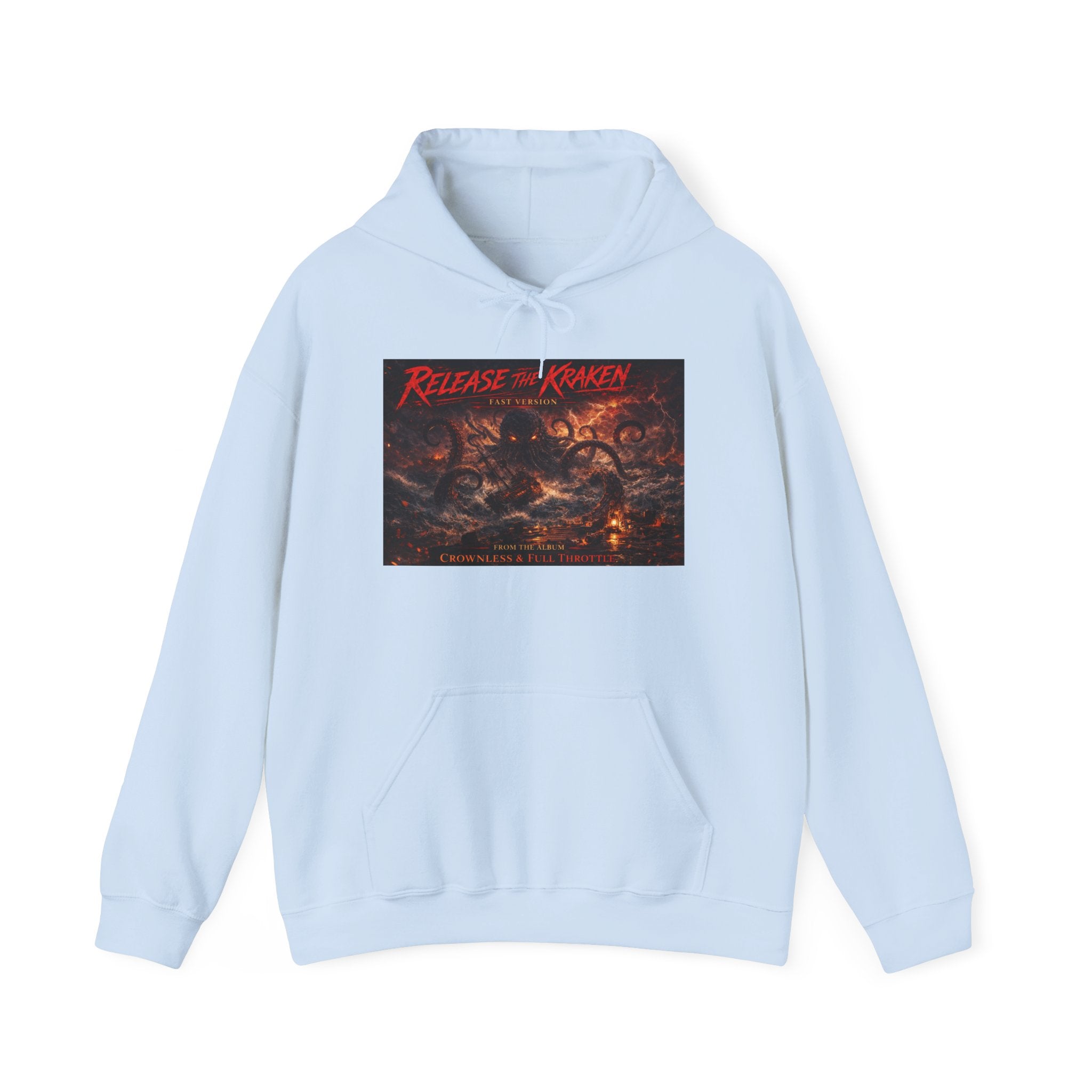 Release the Kraken Hoodie — Nautical Myth Kraken Graphic Pullover