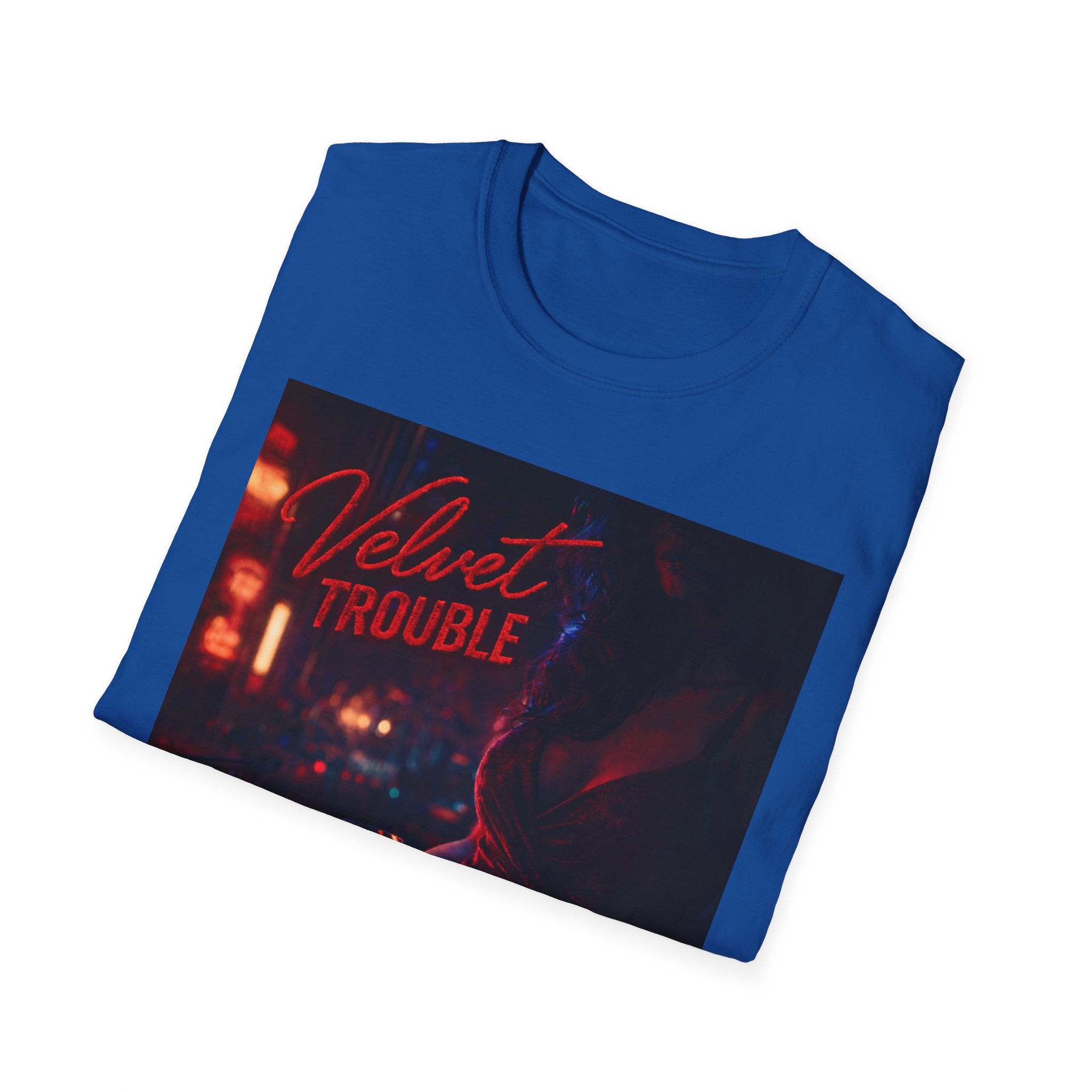 Velvet Trouble Retro Neon Band T-Shirt