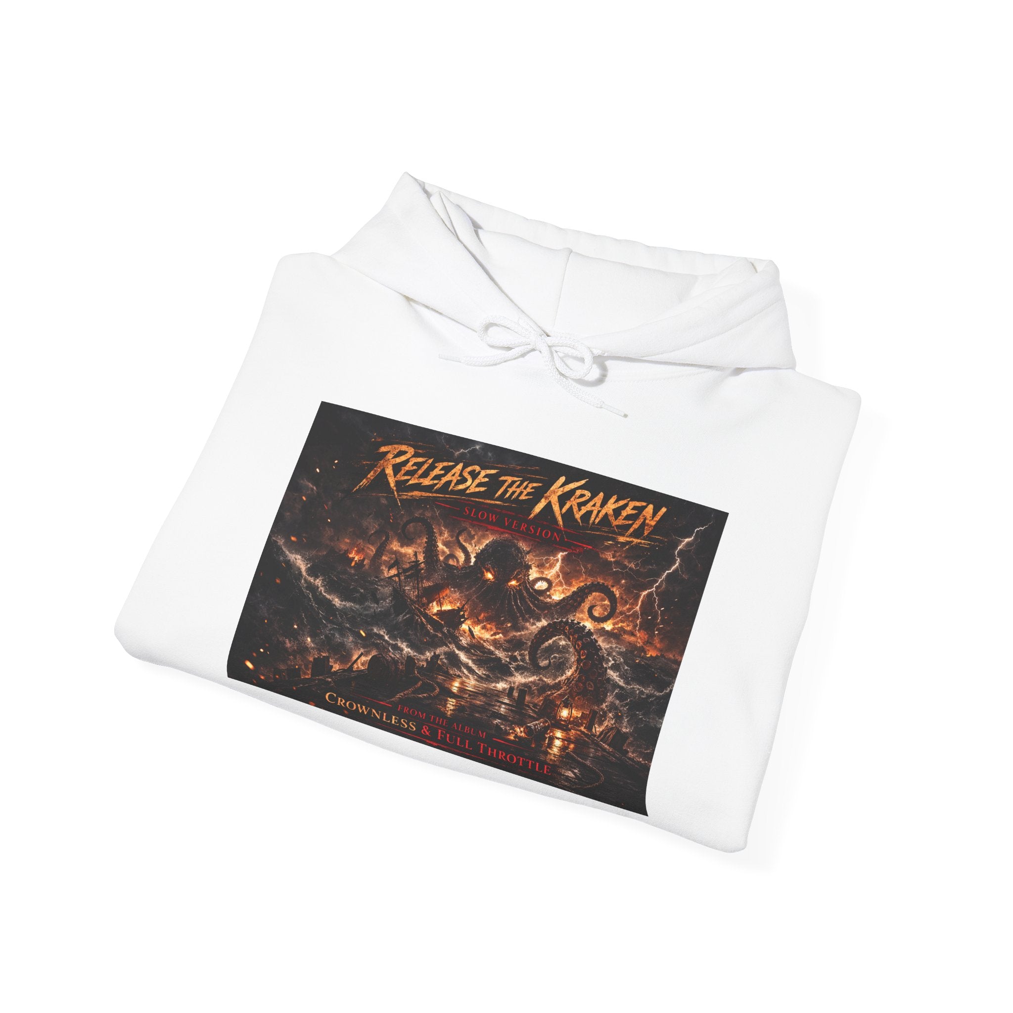 Kraken Release Hoodie Slow Version – Nautical Monster Graphic Pullover