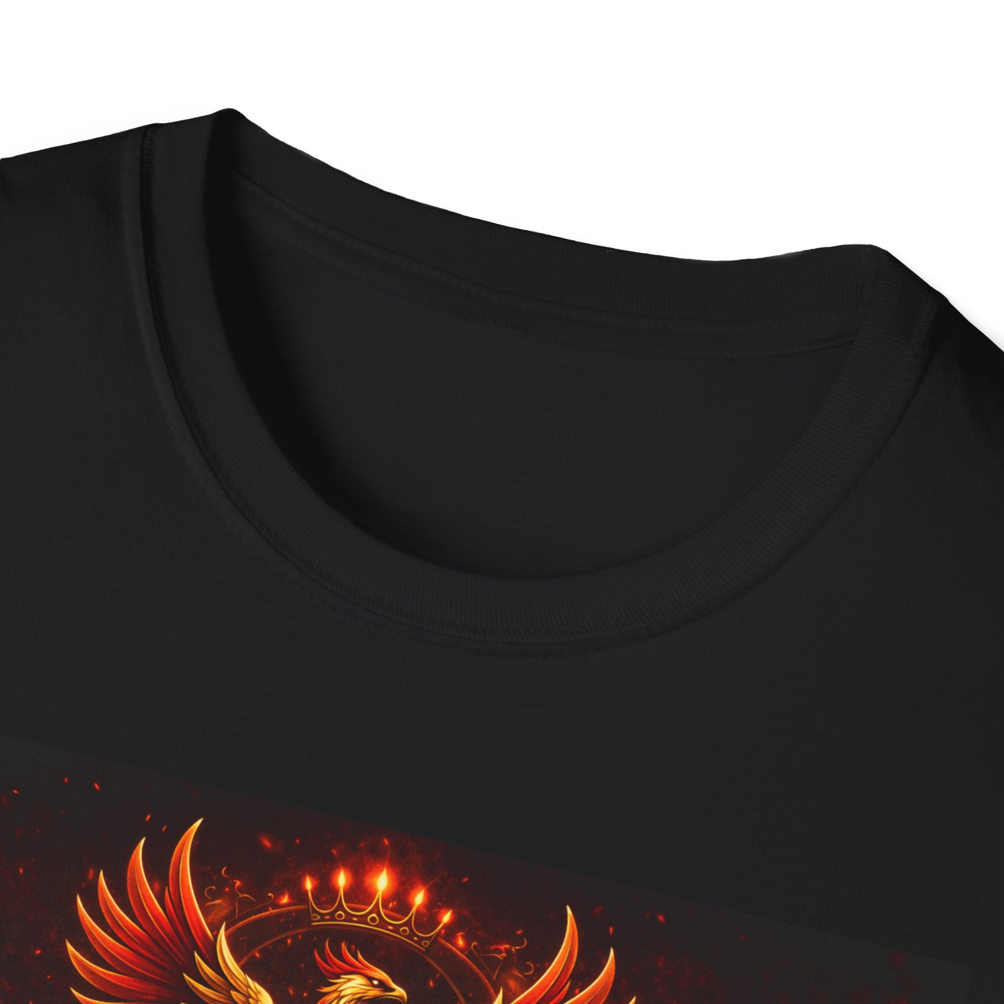 Rebelz Atlaz Film Studios Logo  Phoenix Skull T-Shirt
