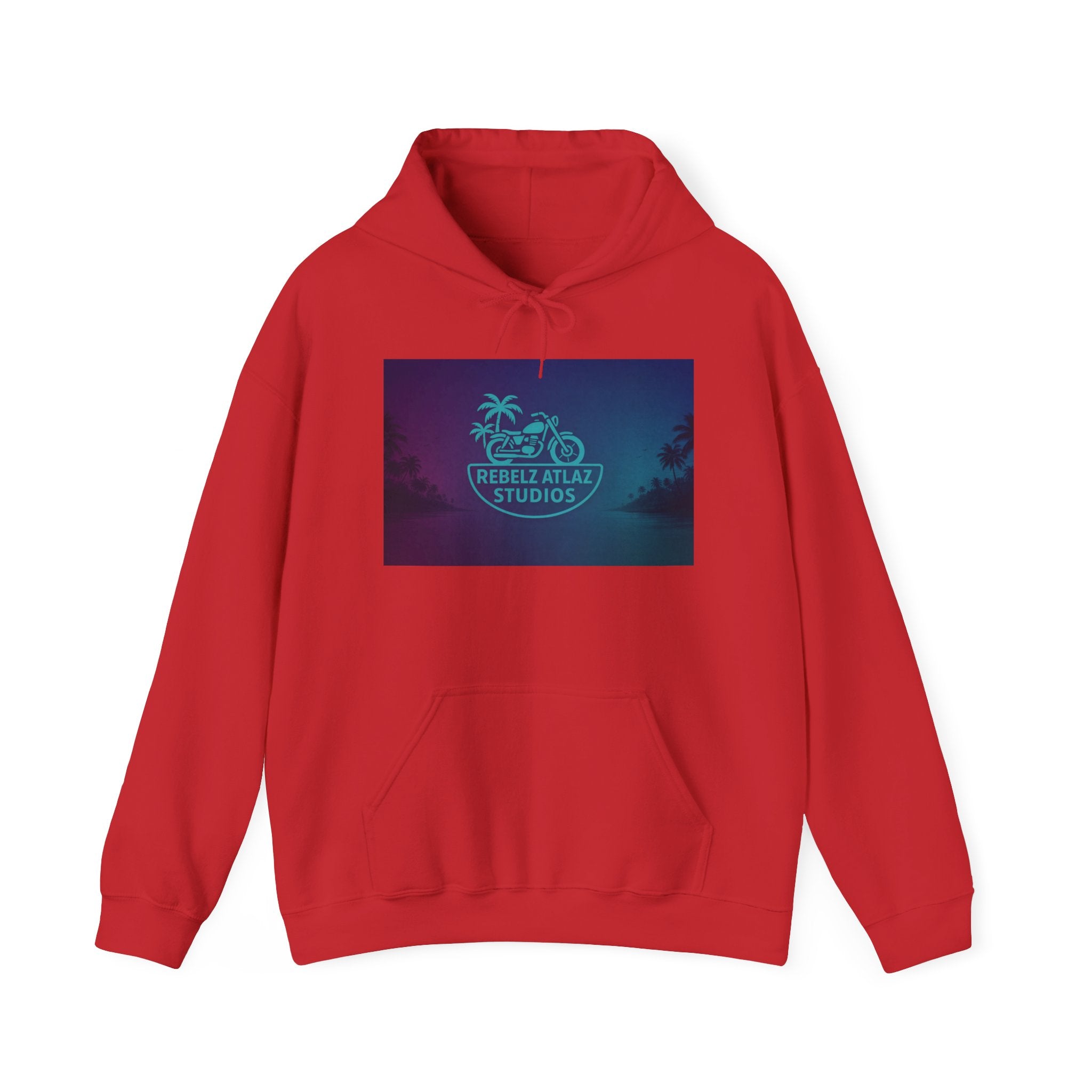 Rebel Atlas Studios Tropical Logo Hoodie Song Cover Art From The Caribbean Calavera Album