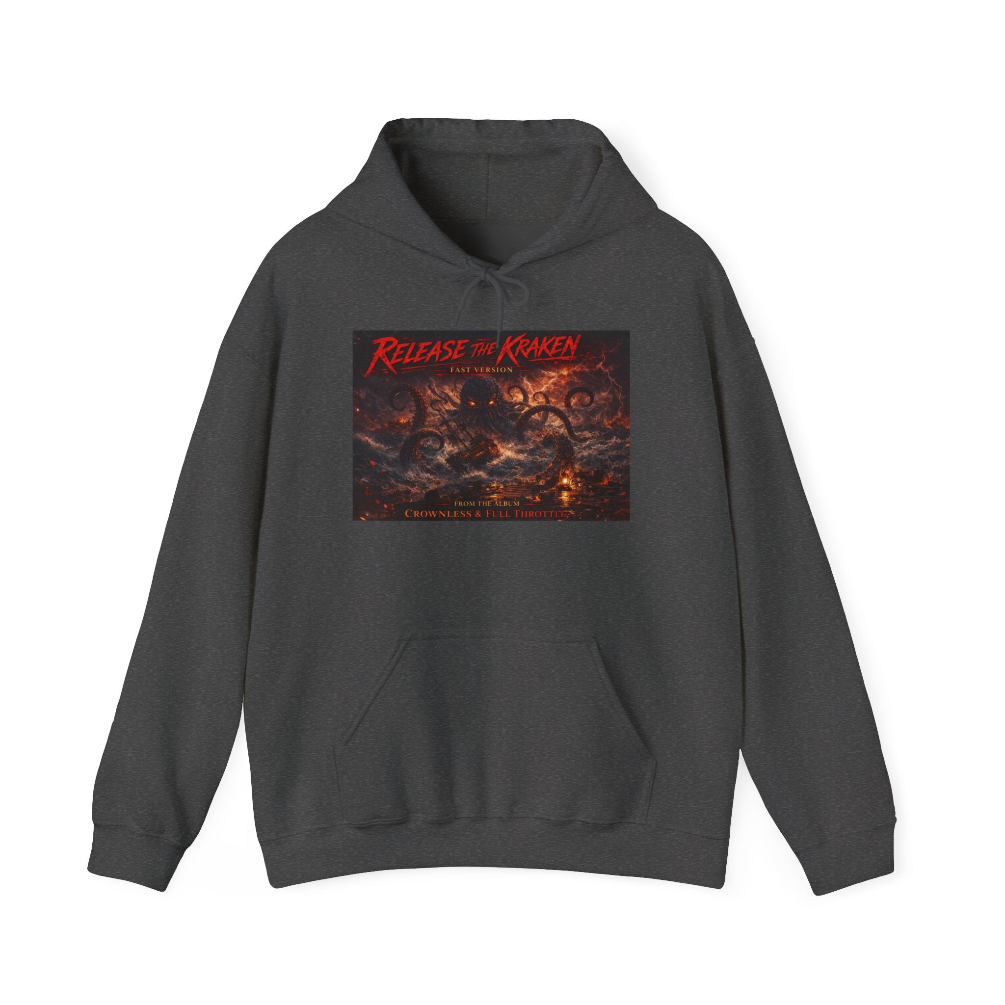 Release the Kraken Hoodie — Nautical Myth Kraken Graphic Pullover