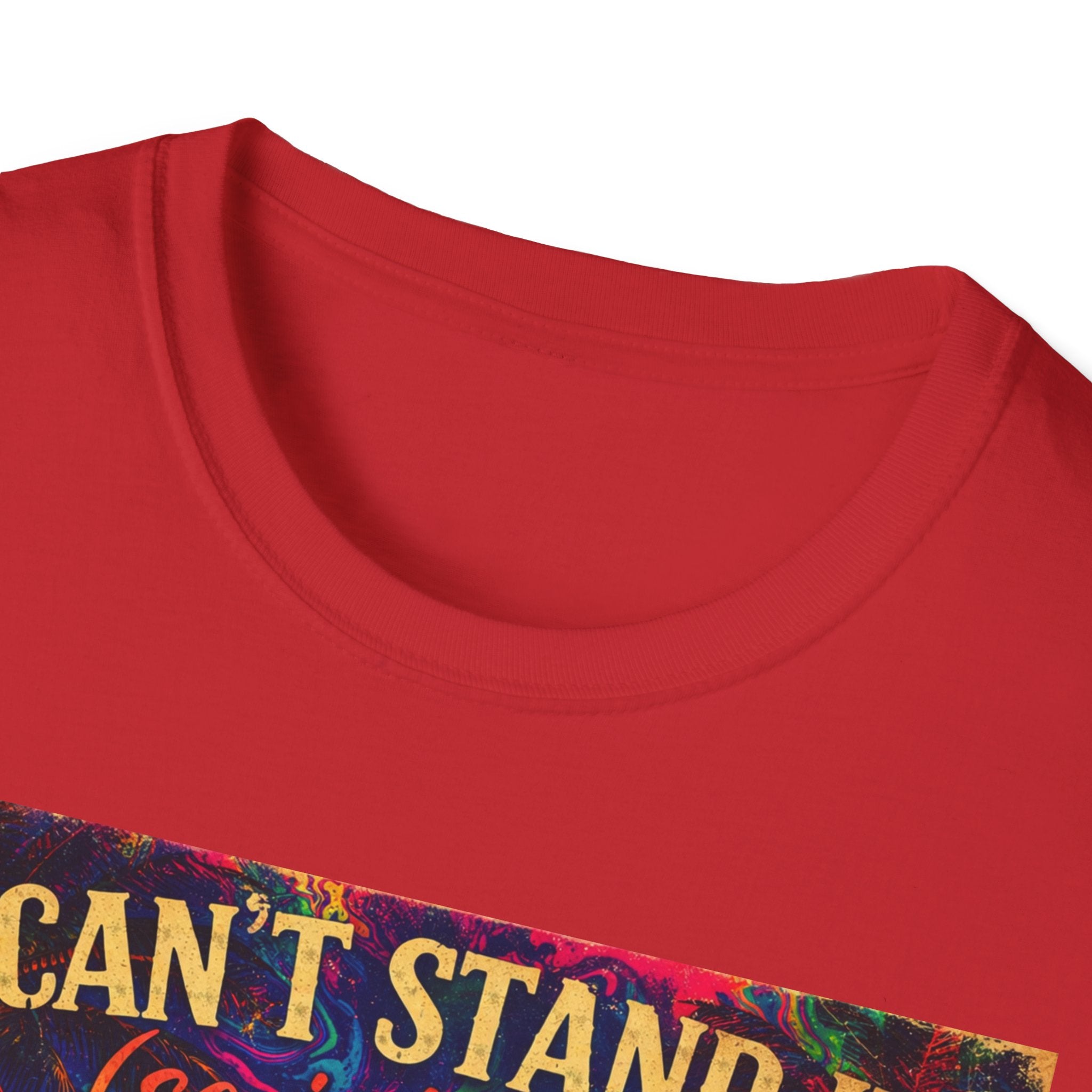 I Can't Stand It So I Dance T-Shirt —   Song Cover Art From The Caribbean Calavera Album  Day of the Dead Skeleton Festival Tee