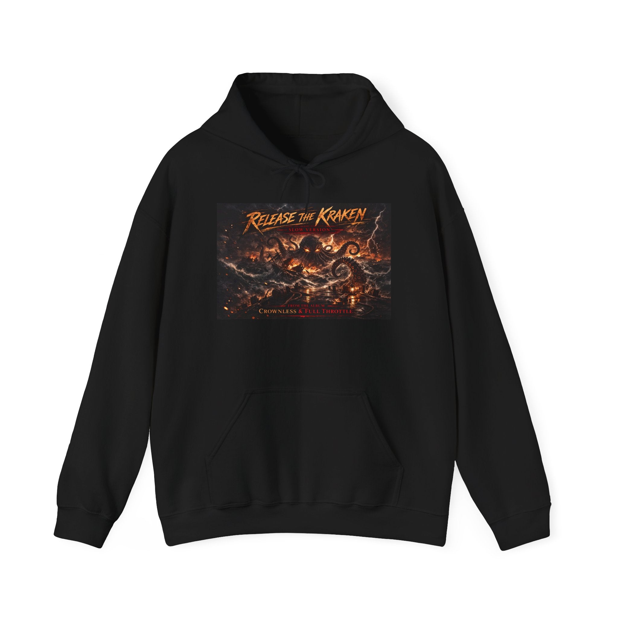 Kraken Release Hoodie Slow Version – Nautical Monster Graphic Pullover